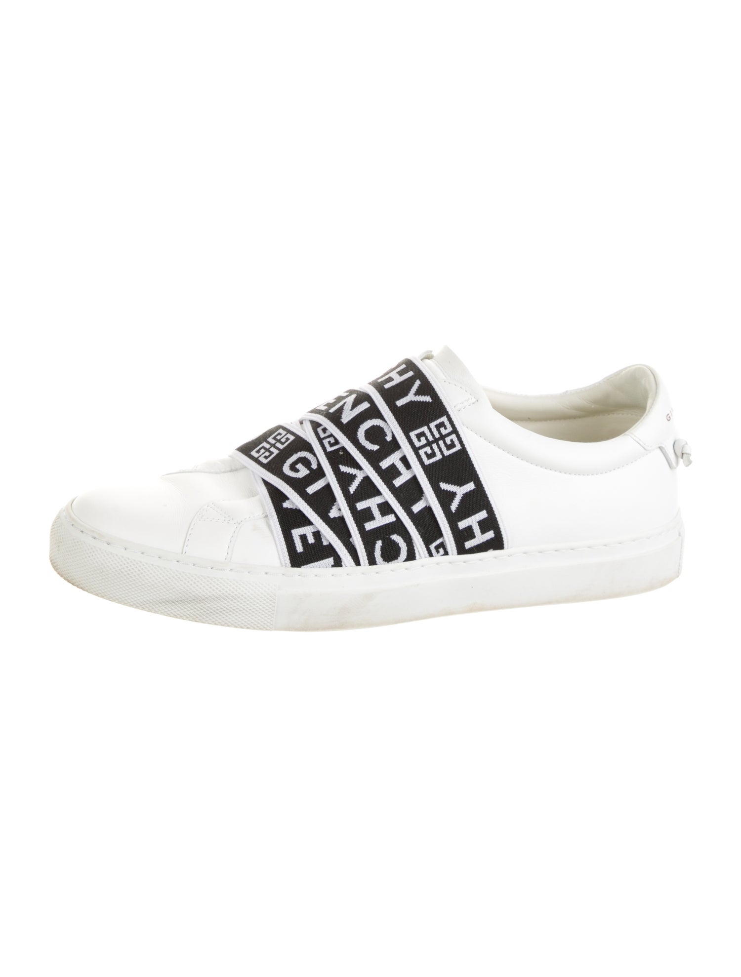 Givenchy Leather Graphic Print Sneakers