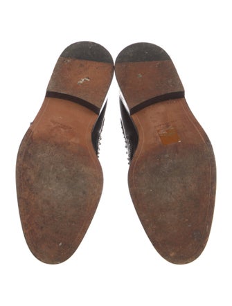 Givenchy Leather Studded Accents Combat Boots