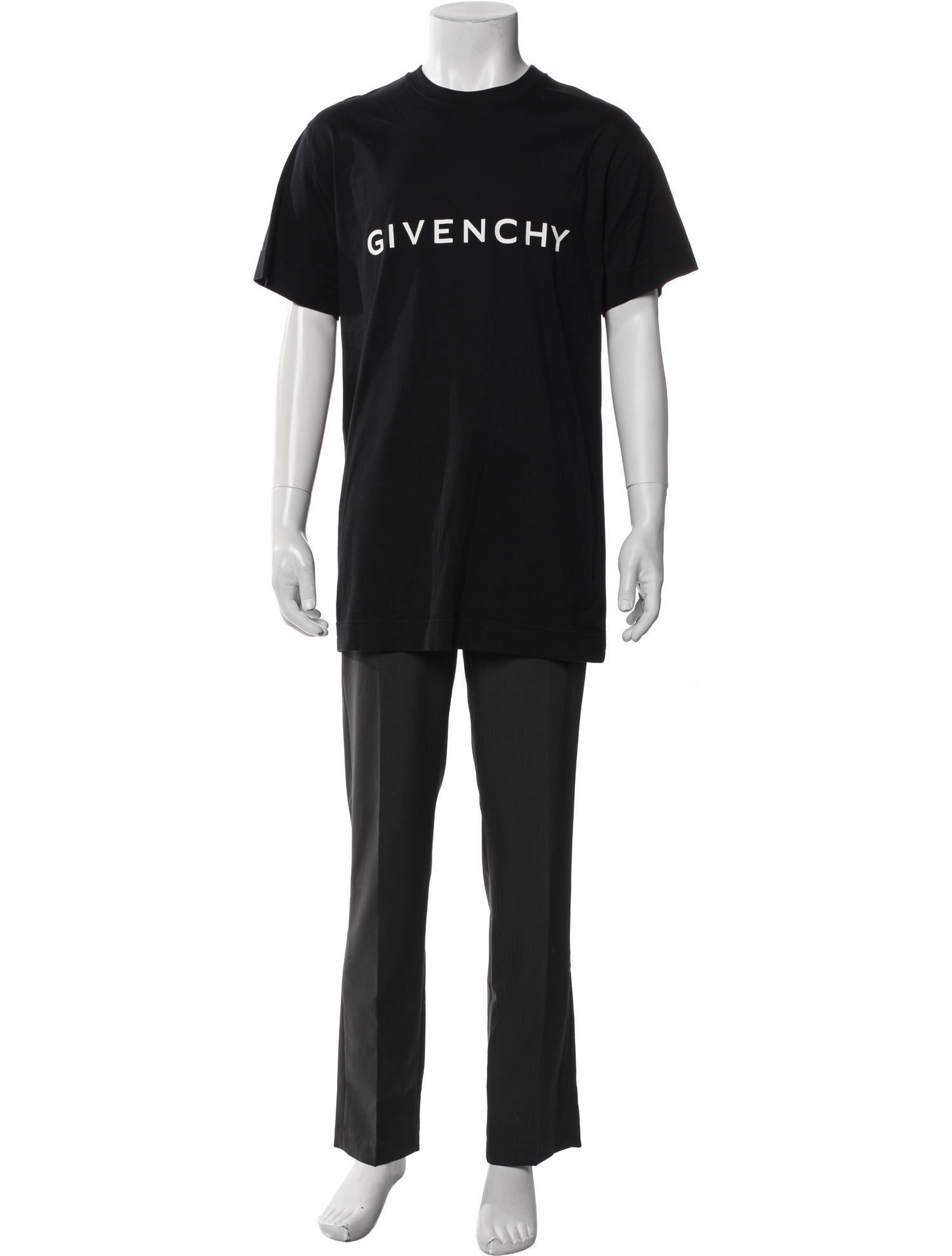 Givenchy Graphic Print Crew Neck T-Shirt