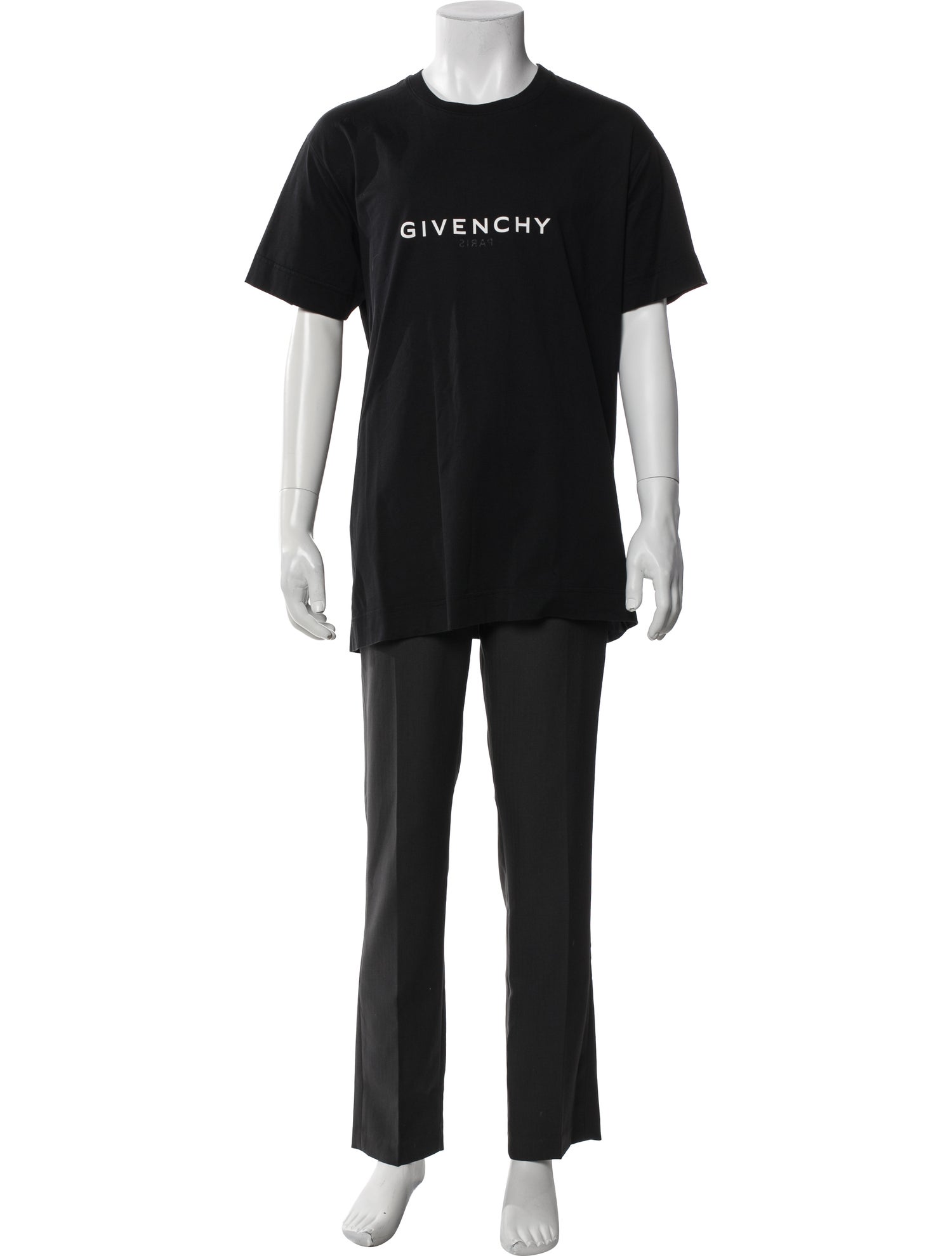 Givenchy Graphic Print Crew Neck T-Shirt
