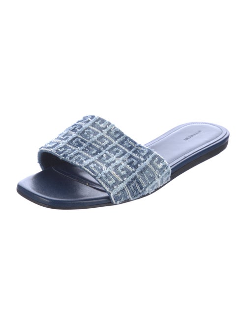 Givenchy Denim Printed Slides