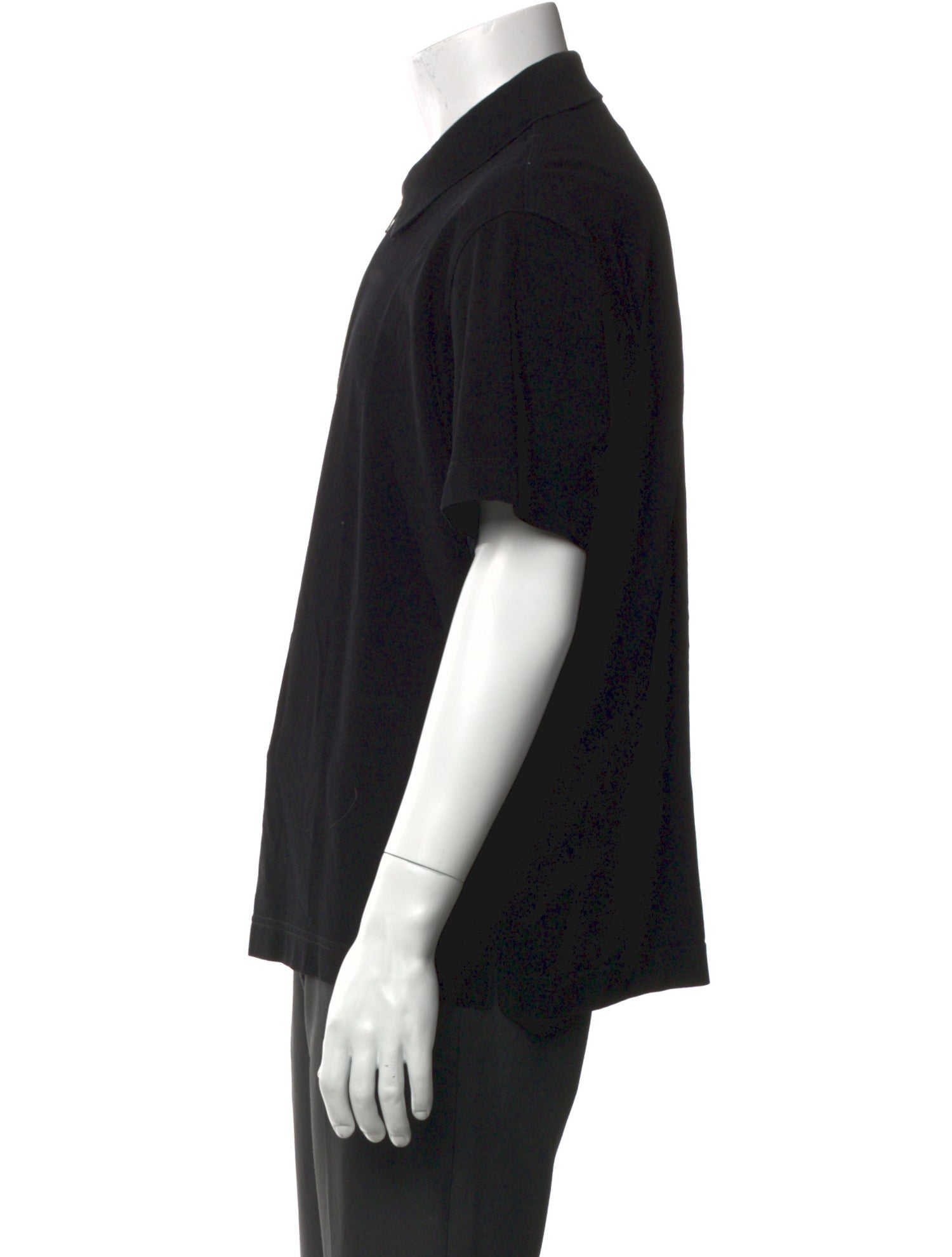 Givenchy Signature Logo Collar Polo Shirt