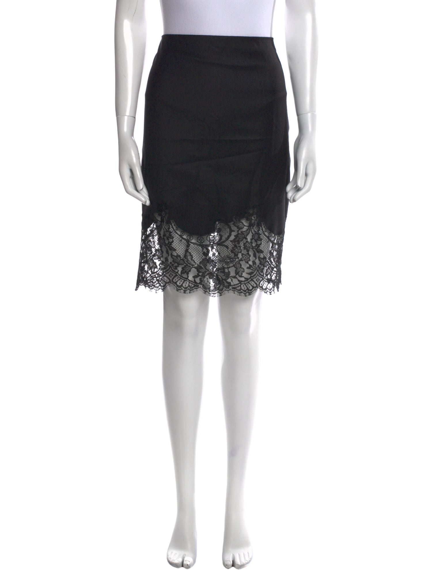 Givenchy Wool Knee-Length Skirt