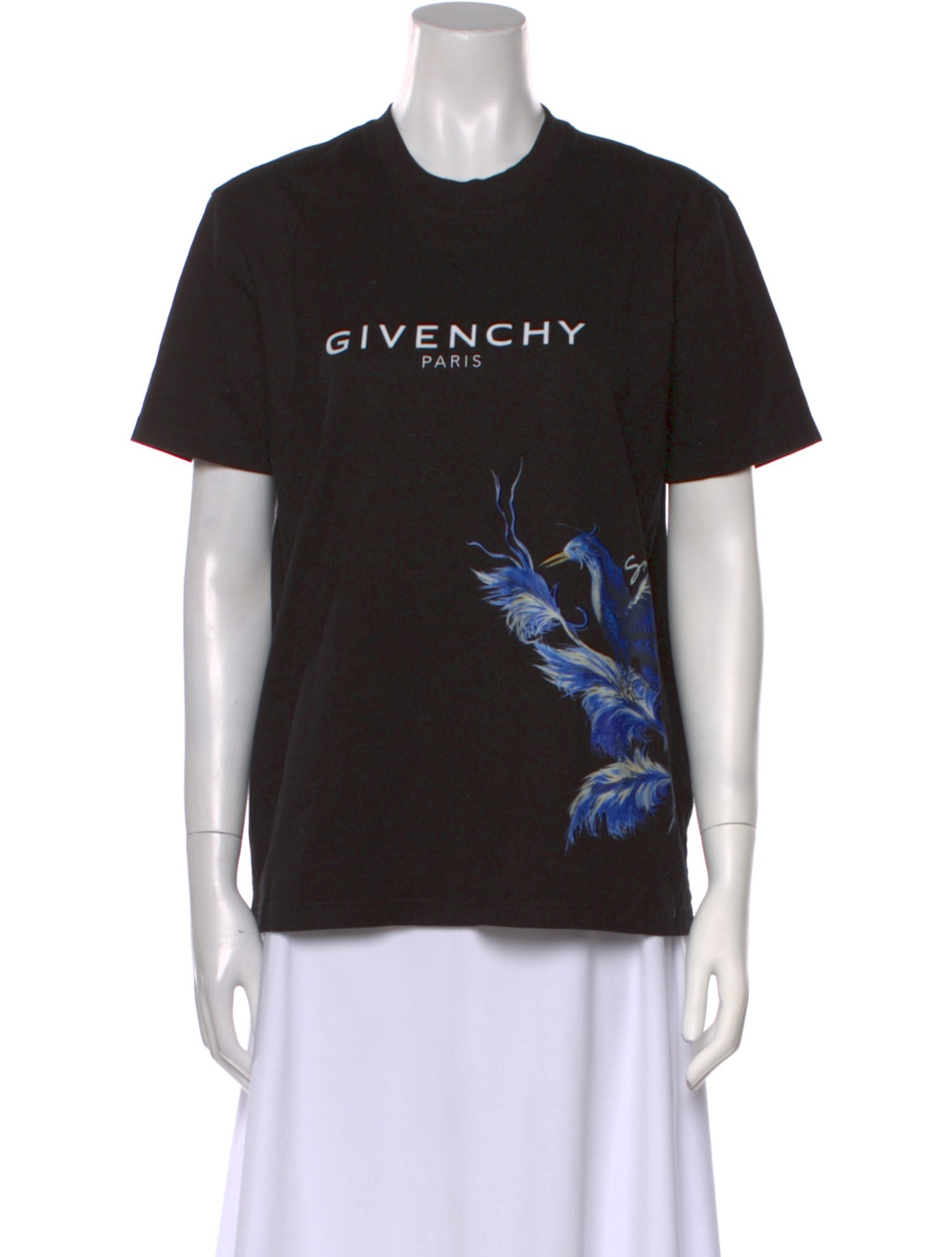 Givenchy Graphic Print Crew Neck T-Shirt