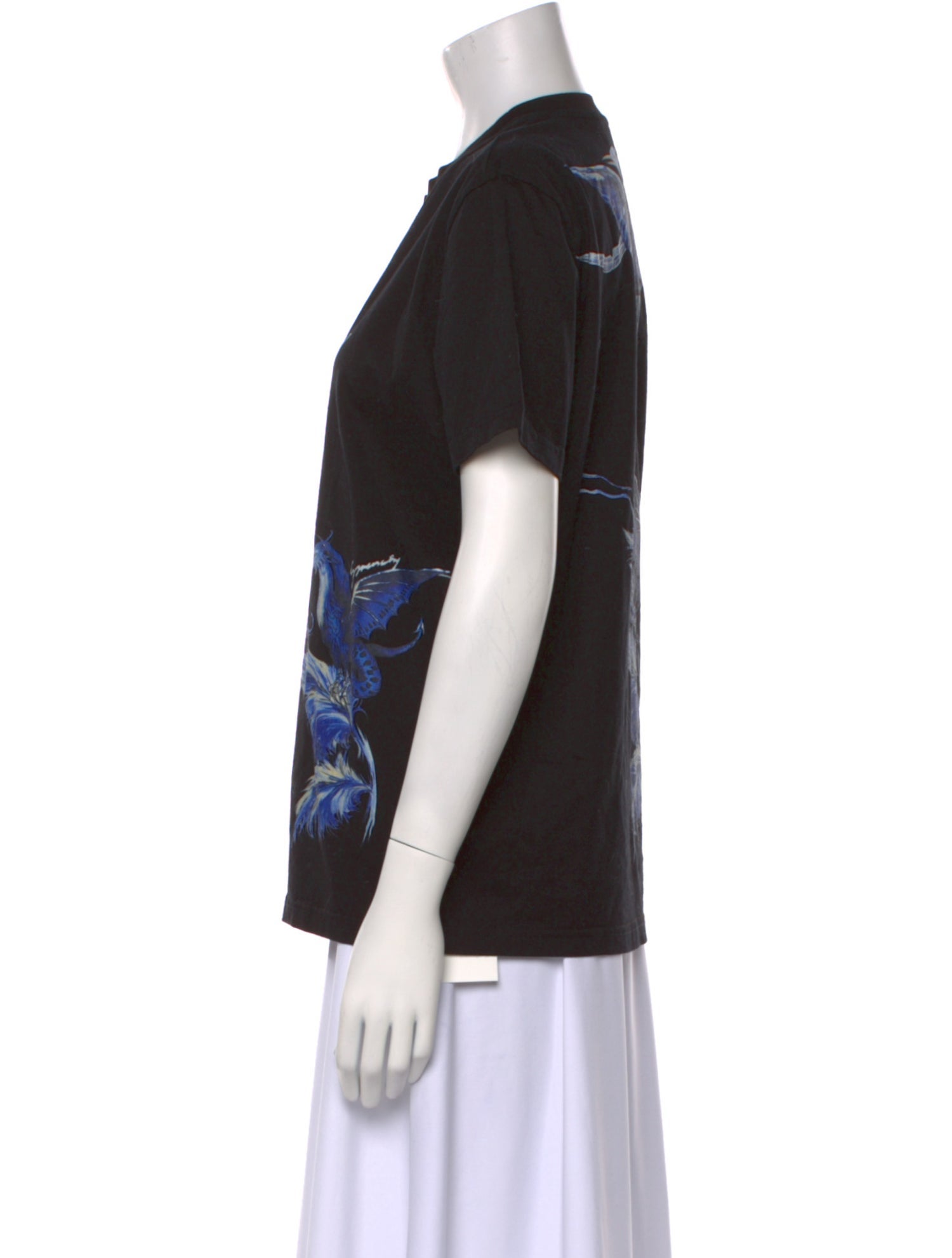 Givenchy Graphic Print Crew Neck T-Shirt