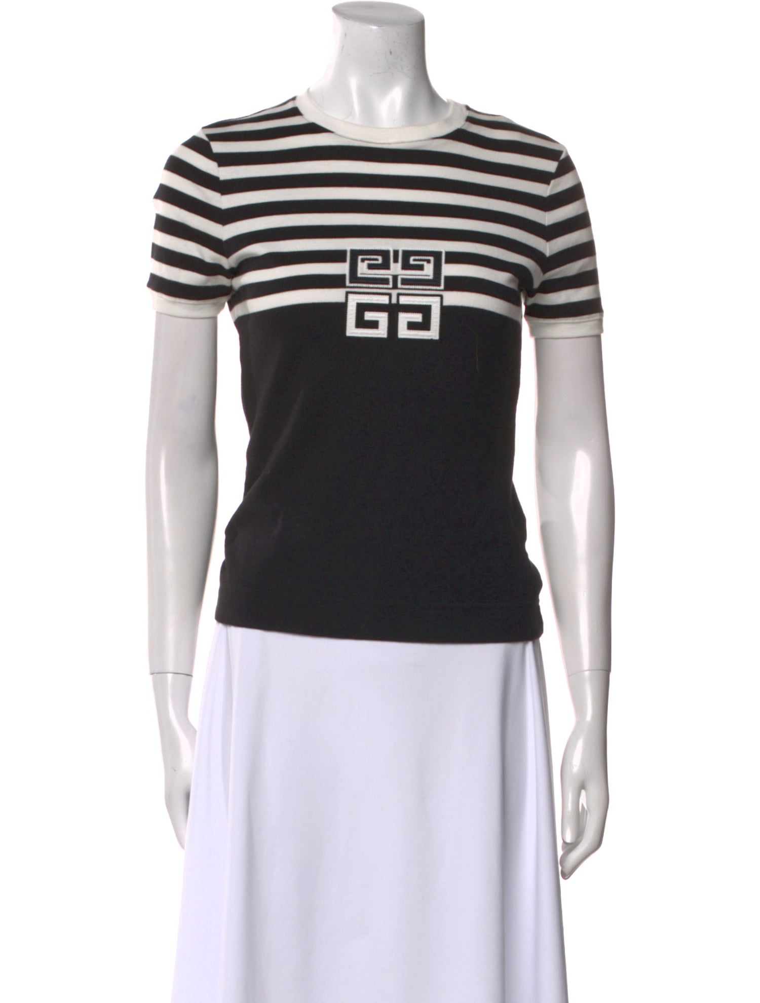 Givenchy Graphic Print Crew Neck T-Shirt