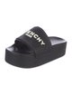 Givenchy Rubber Graphic Print Slides