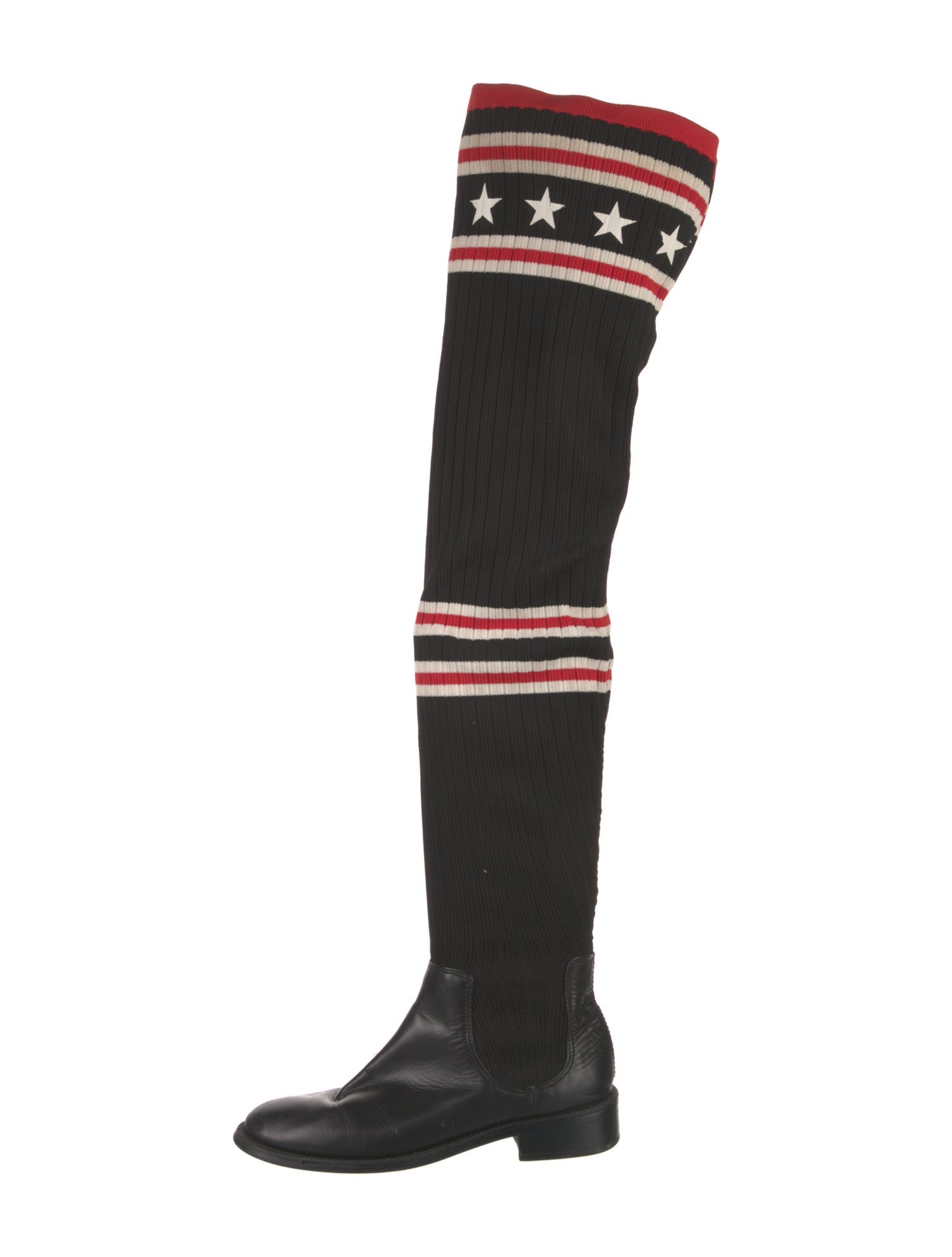 Givenchy Striped Sock Boots