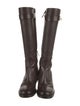 Givenchy Leather Riding Boots