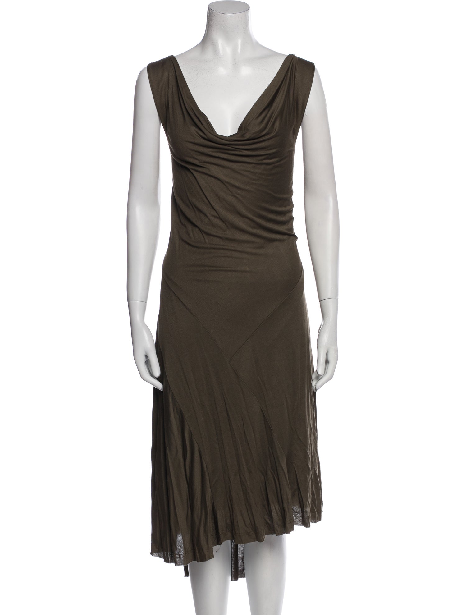 Givenchy Cowl Neck Midi Length Dress w/ Tags