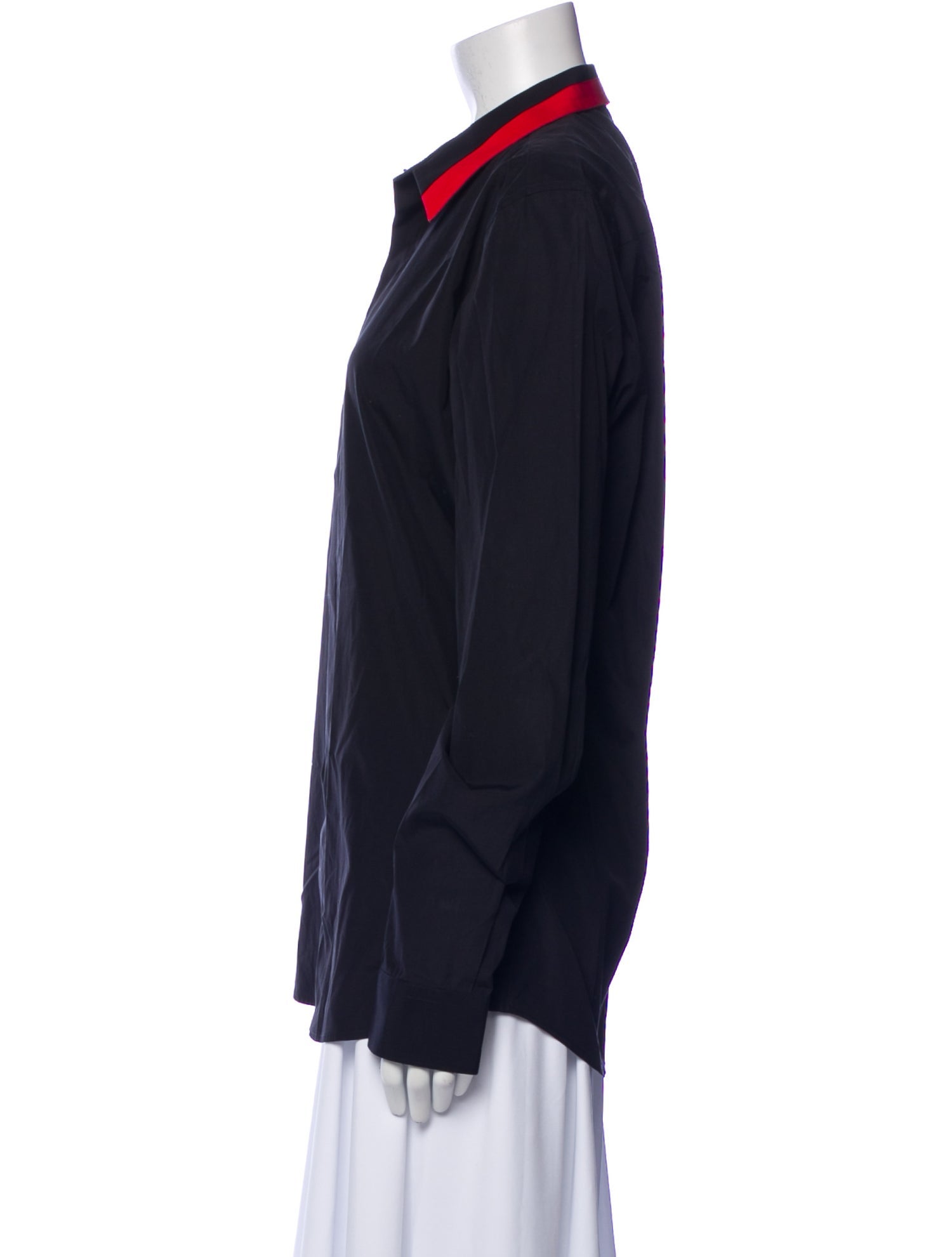 Givenchy Long Sleeve Button-Up Top