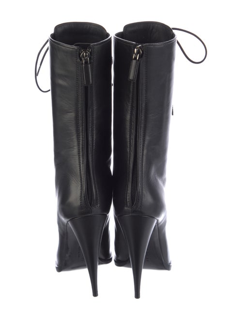 Givenchy Leather Lace-Up Boots