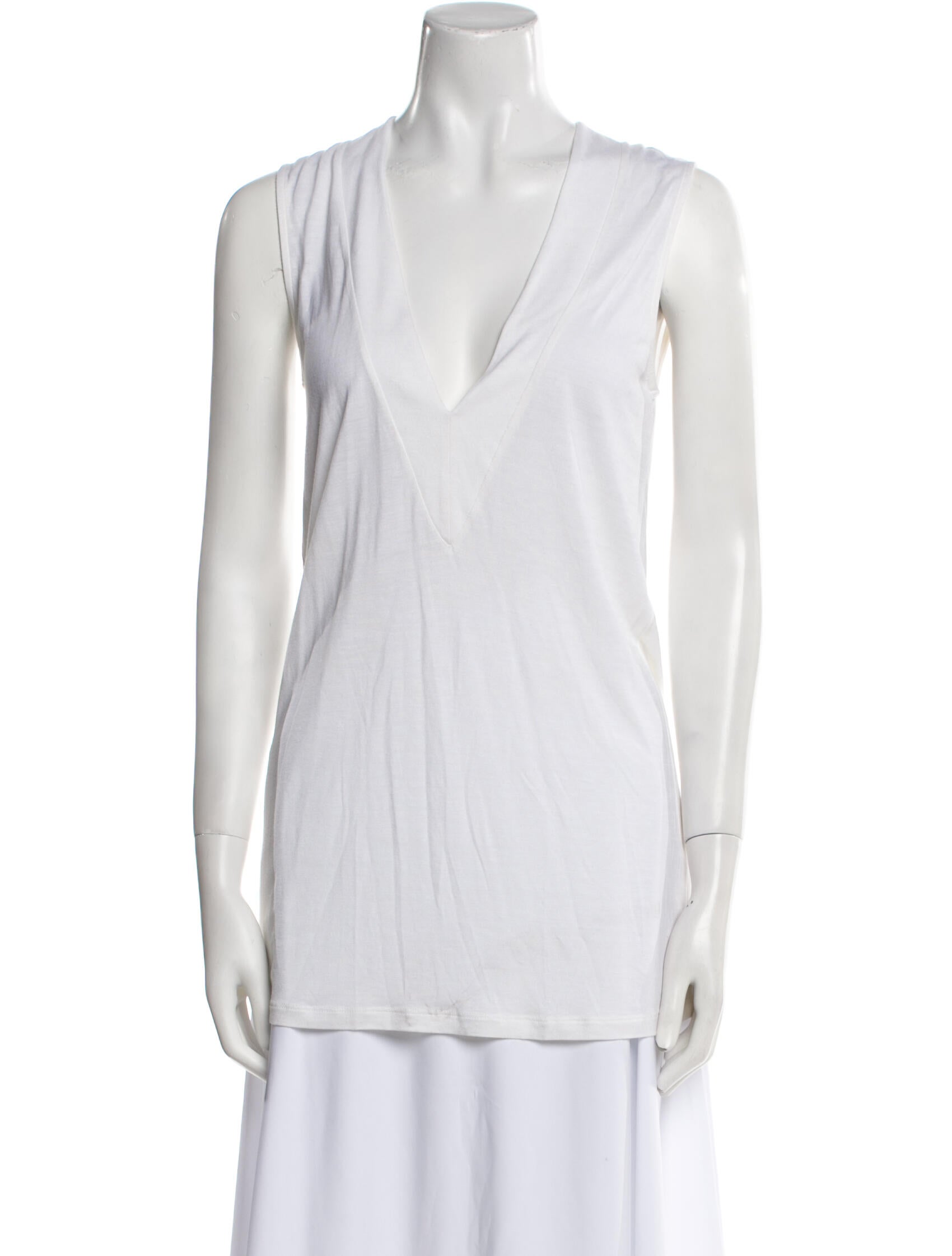 Givenchy V-Neck Sleeveless Top