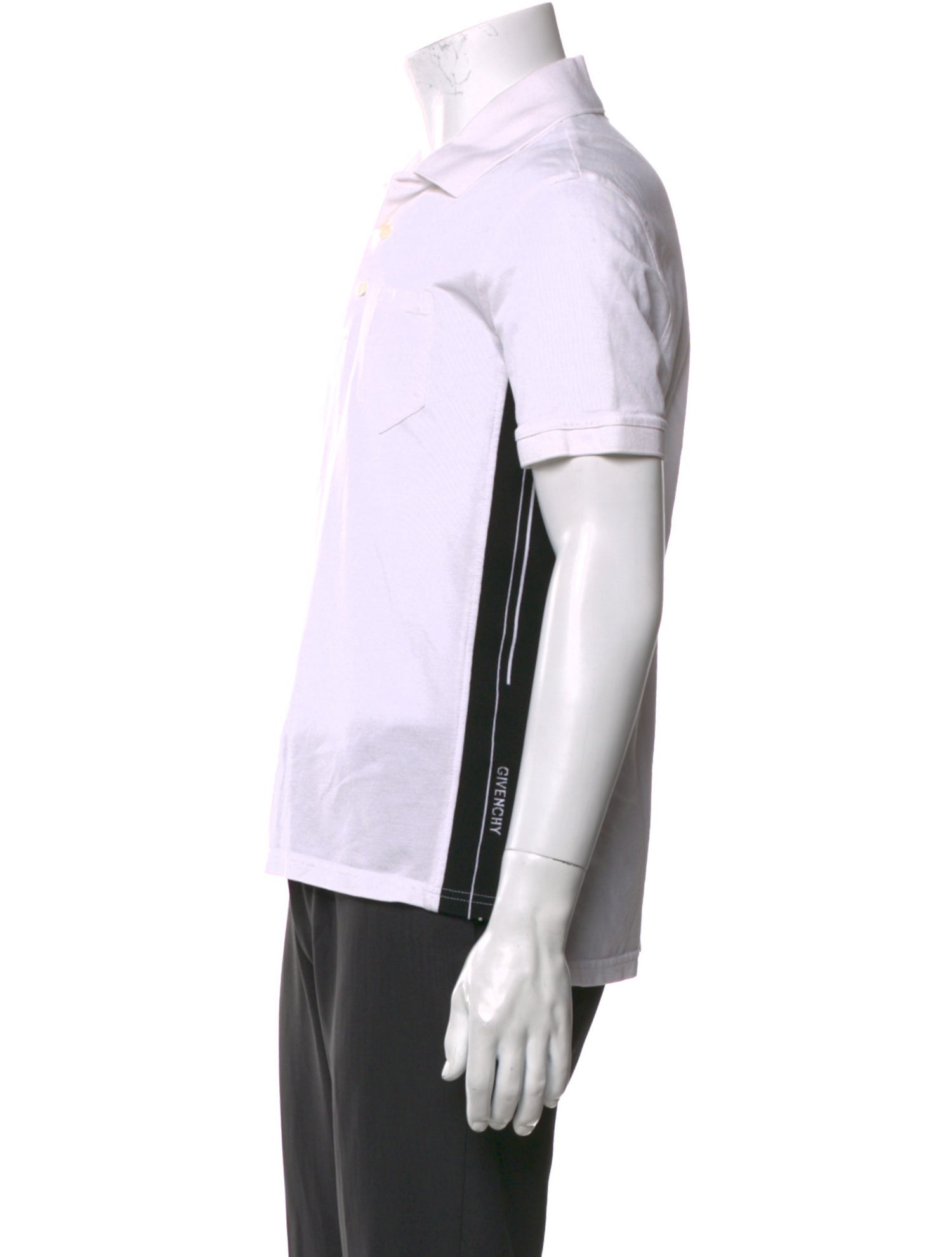 Givenchy Collar Short Sleeve Polo Shirt