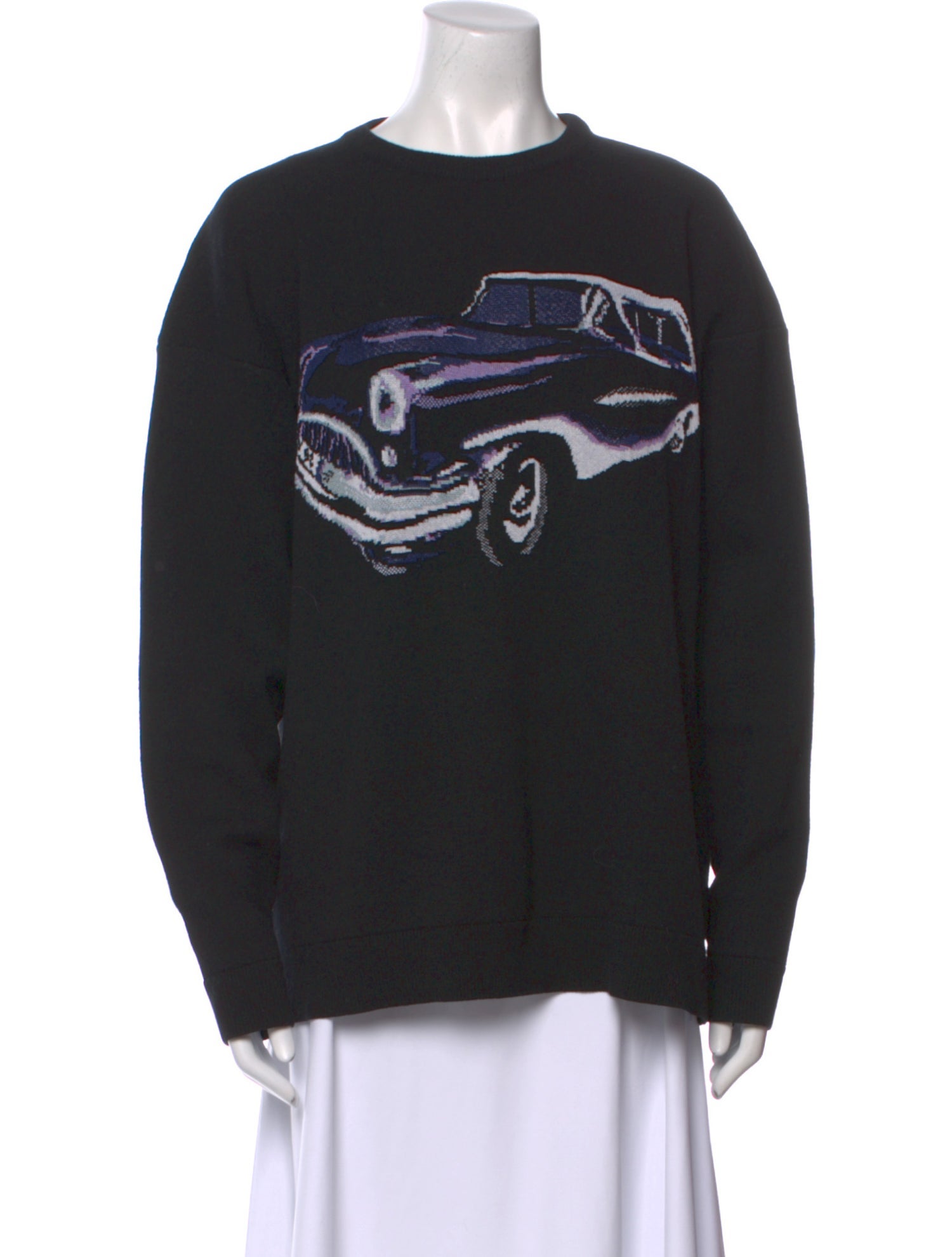 Givenchy Wool Graphic Print Sweatshirt