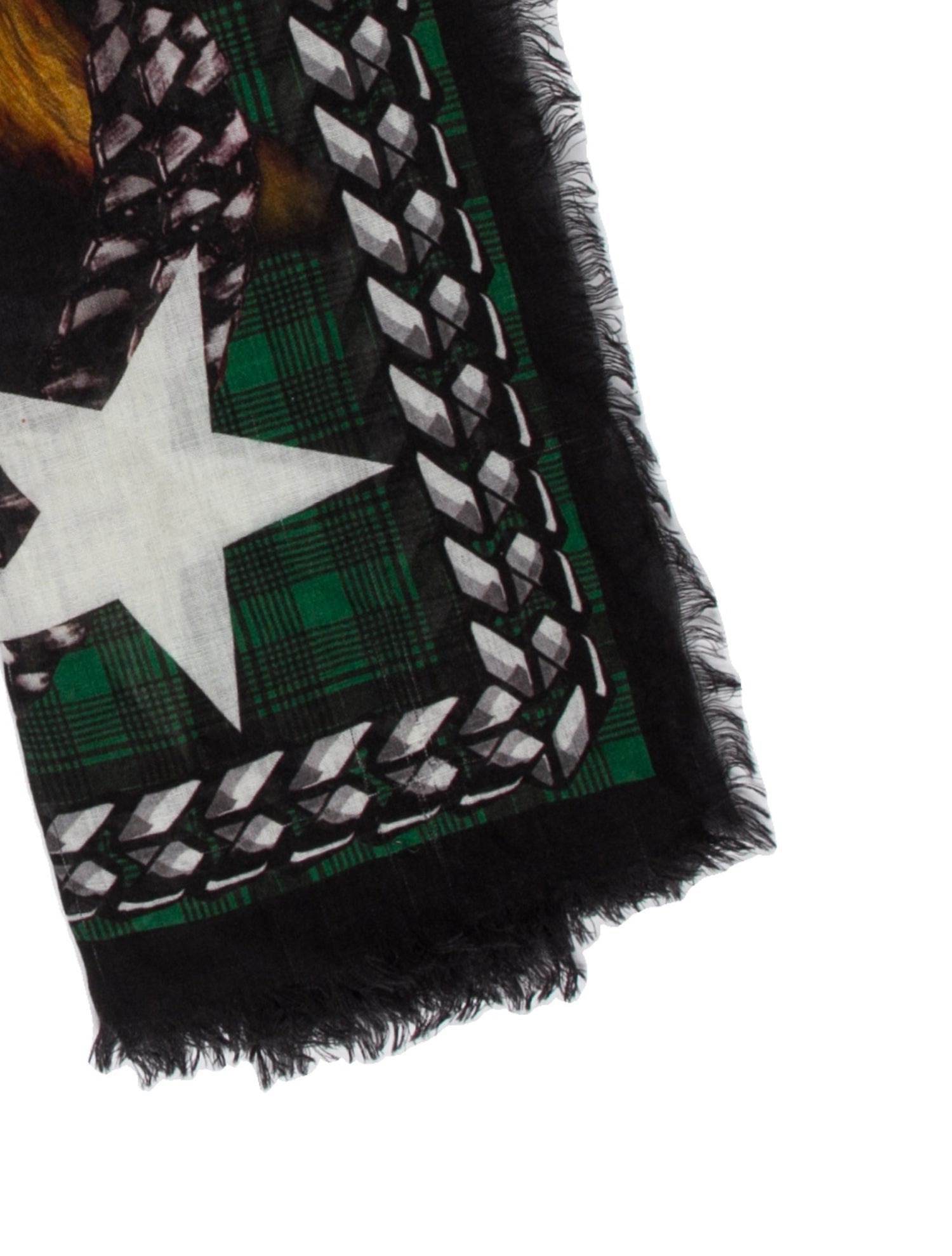 Givenchy Wool Printed Scarf