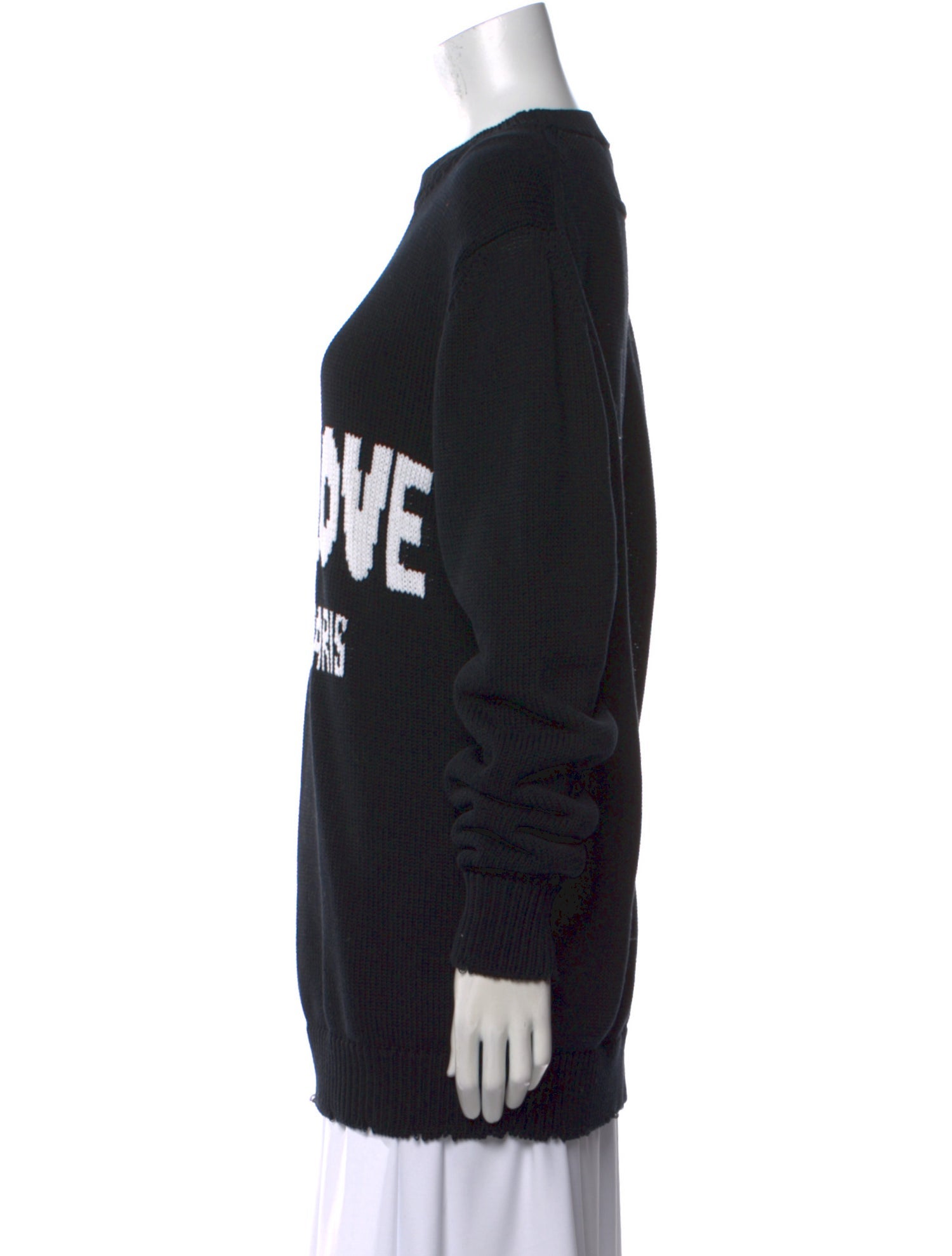 Givenchy Graphic Print Crew Neck Sweater