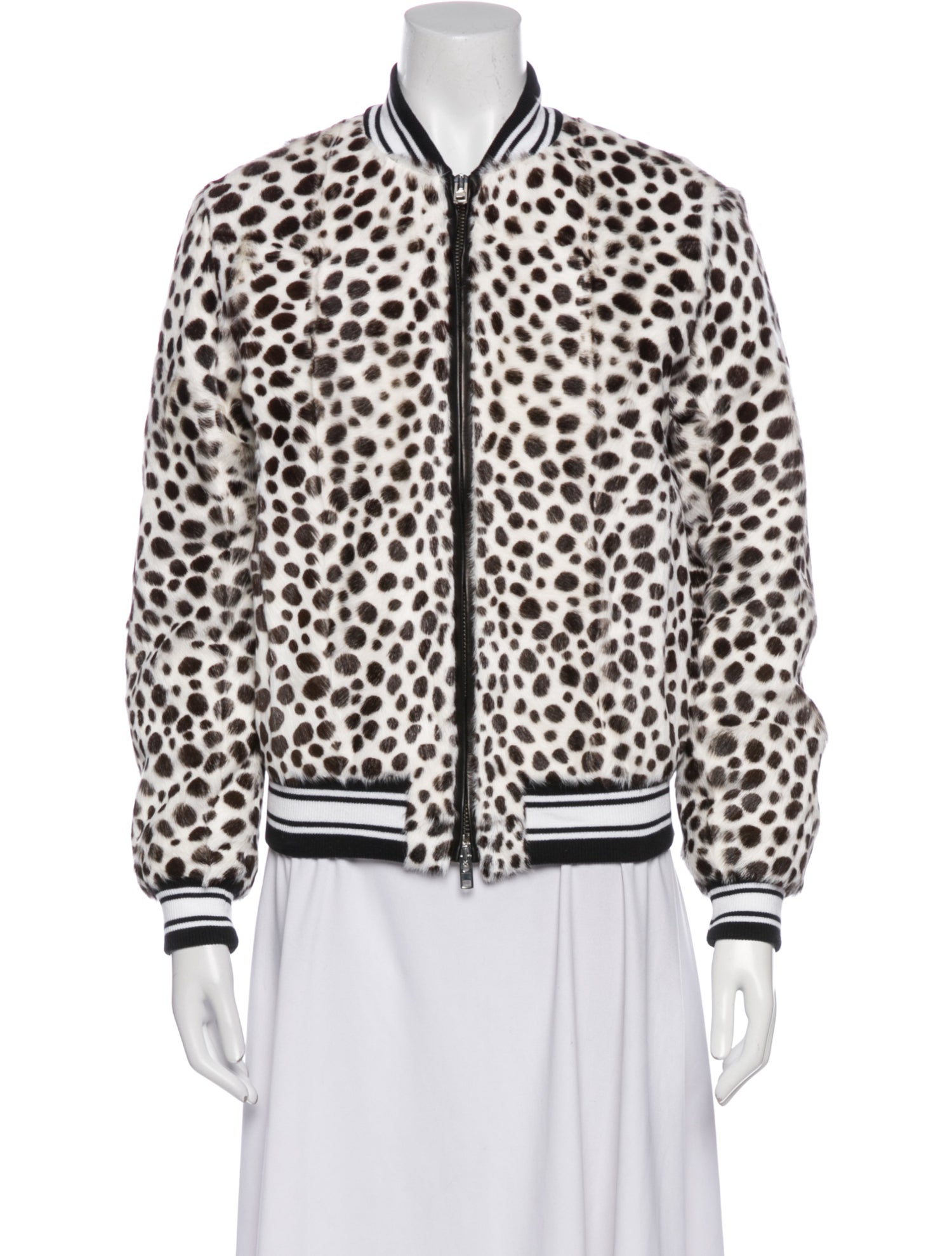Givenchy Animal Print Bomber Jacket w/ Tags