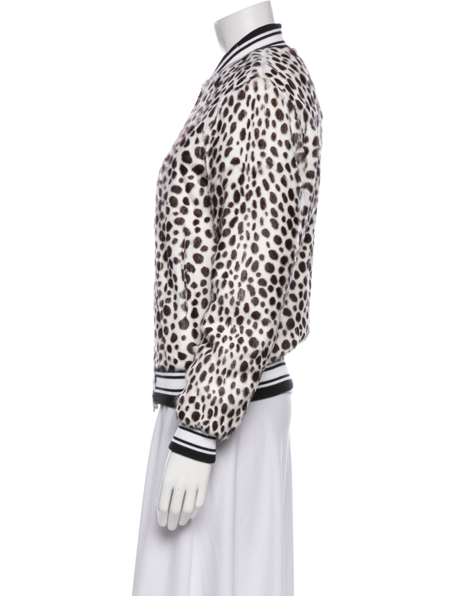 Givenchy Animal Print Bomber Jacket w/ Tags