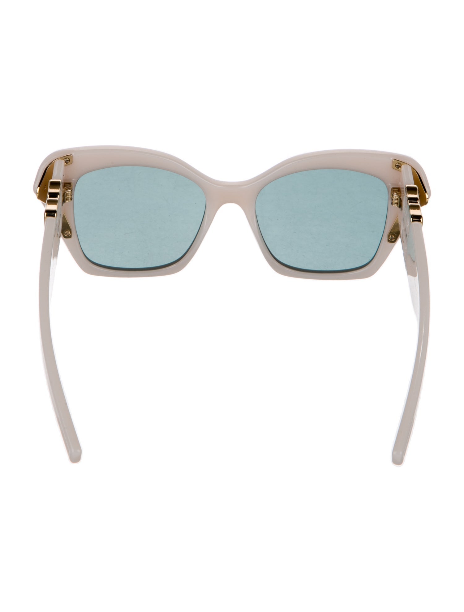 Givenchy Greca Pattern Cat-Eye Sunglasses