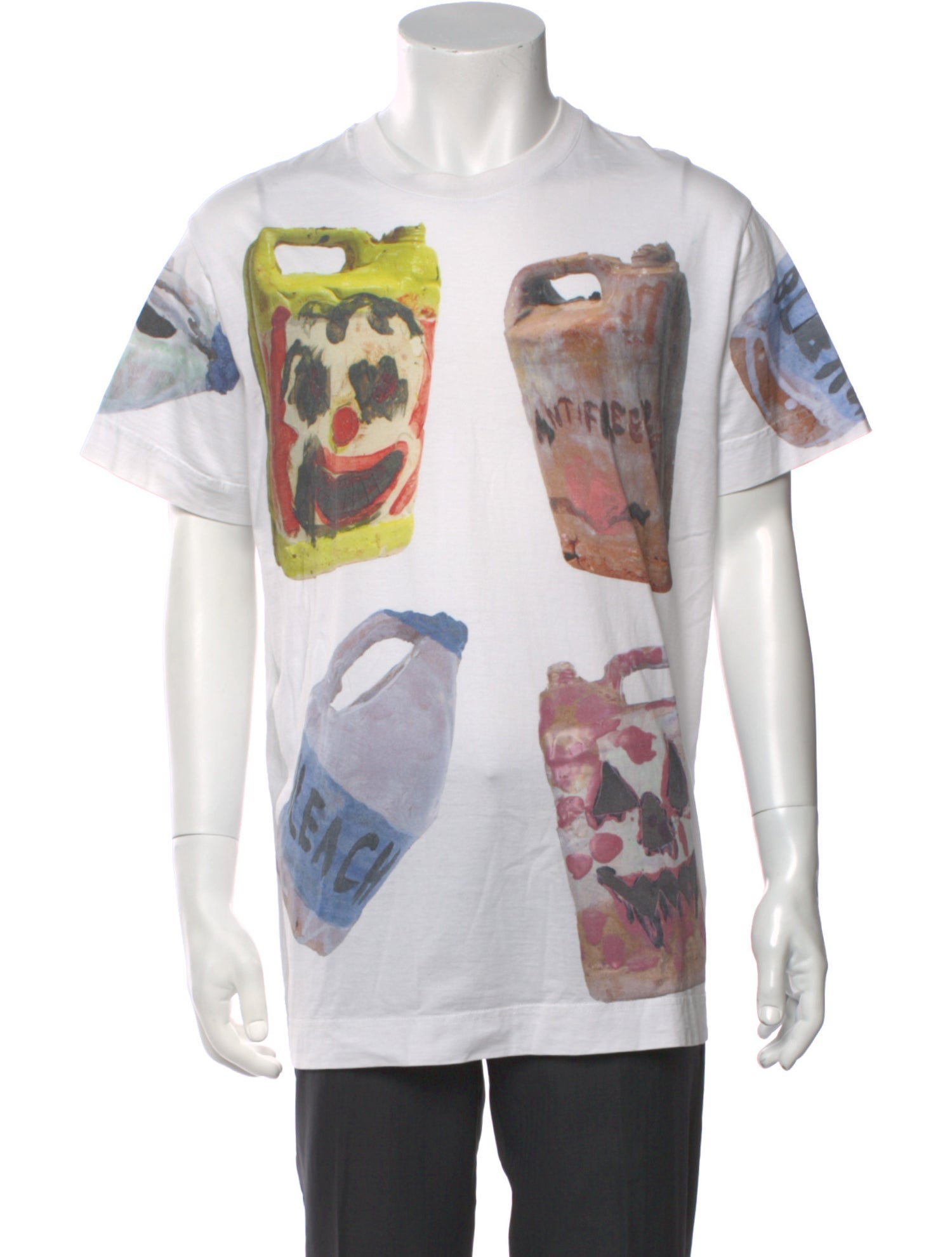 Givenchy Graphic Print Crew Neck T-Shirt