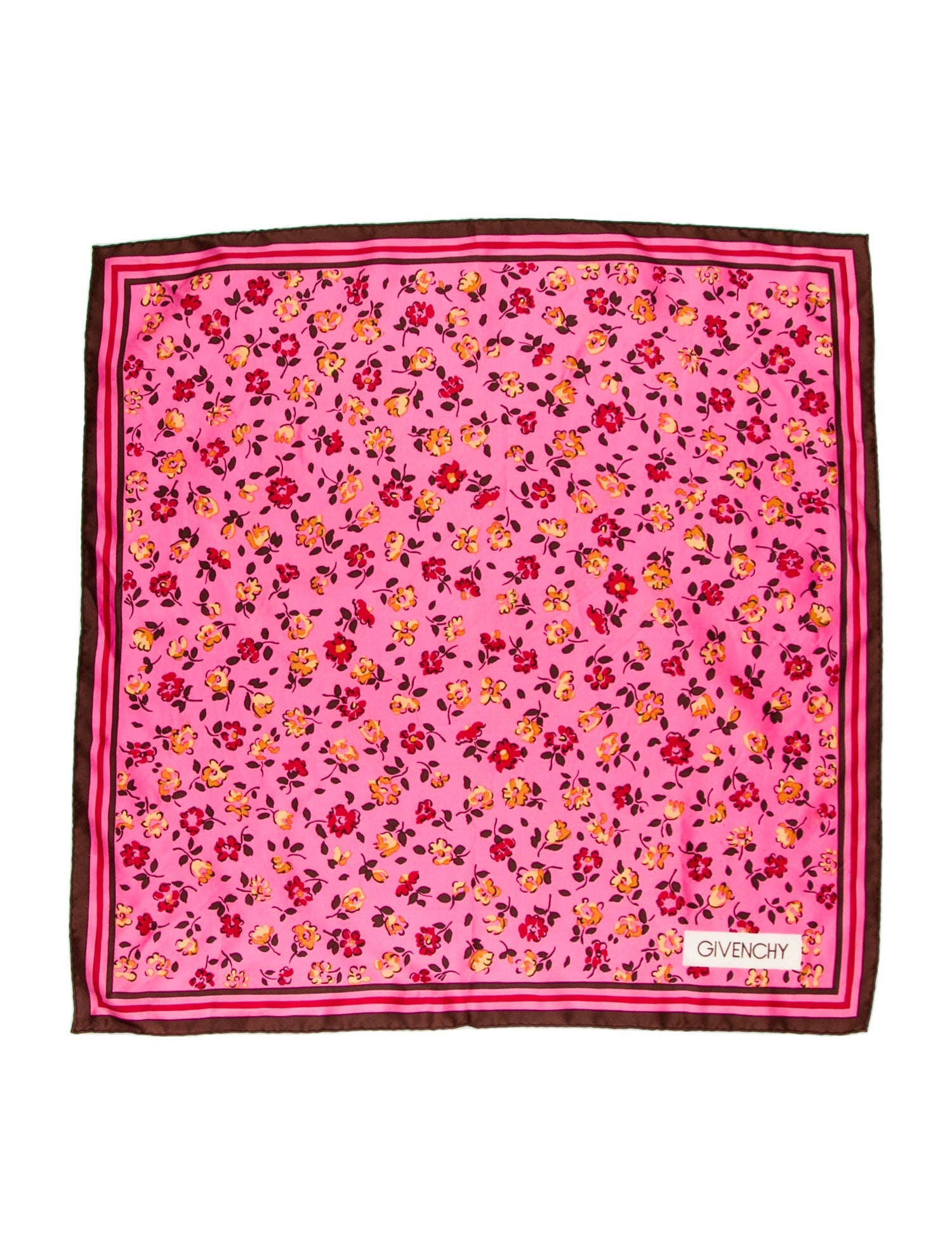 Givenchy Silk Printed Scarf