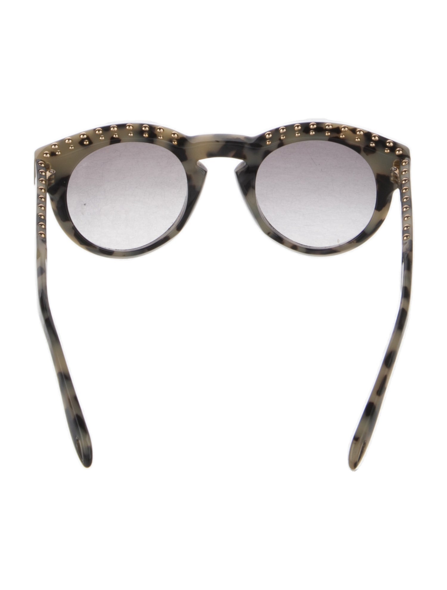 Givenchy Round Mirrored Sunglasses