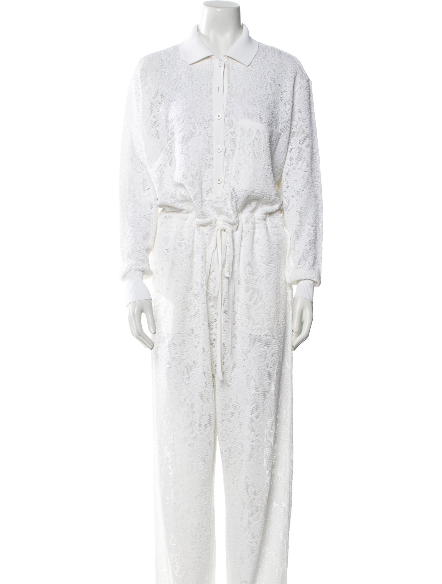 Givenchy Lace Pattern Jumpsuit