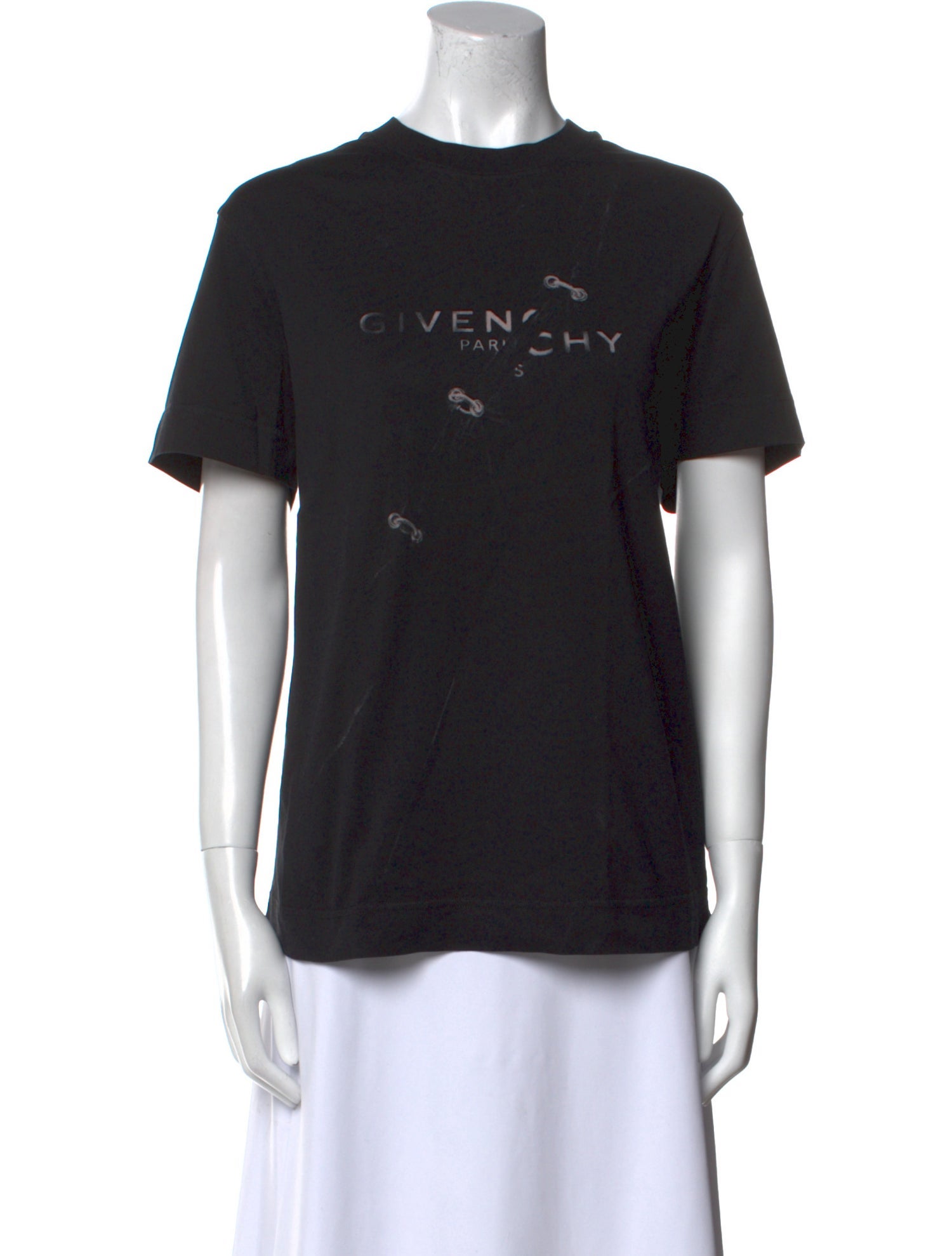 Givenchy Graphic Print Crew Neck T-Shirt