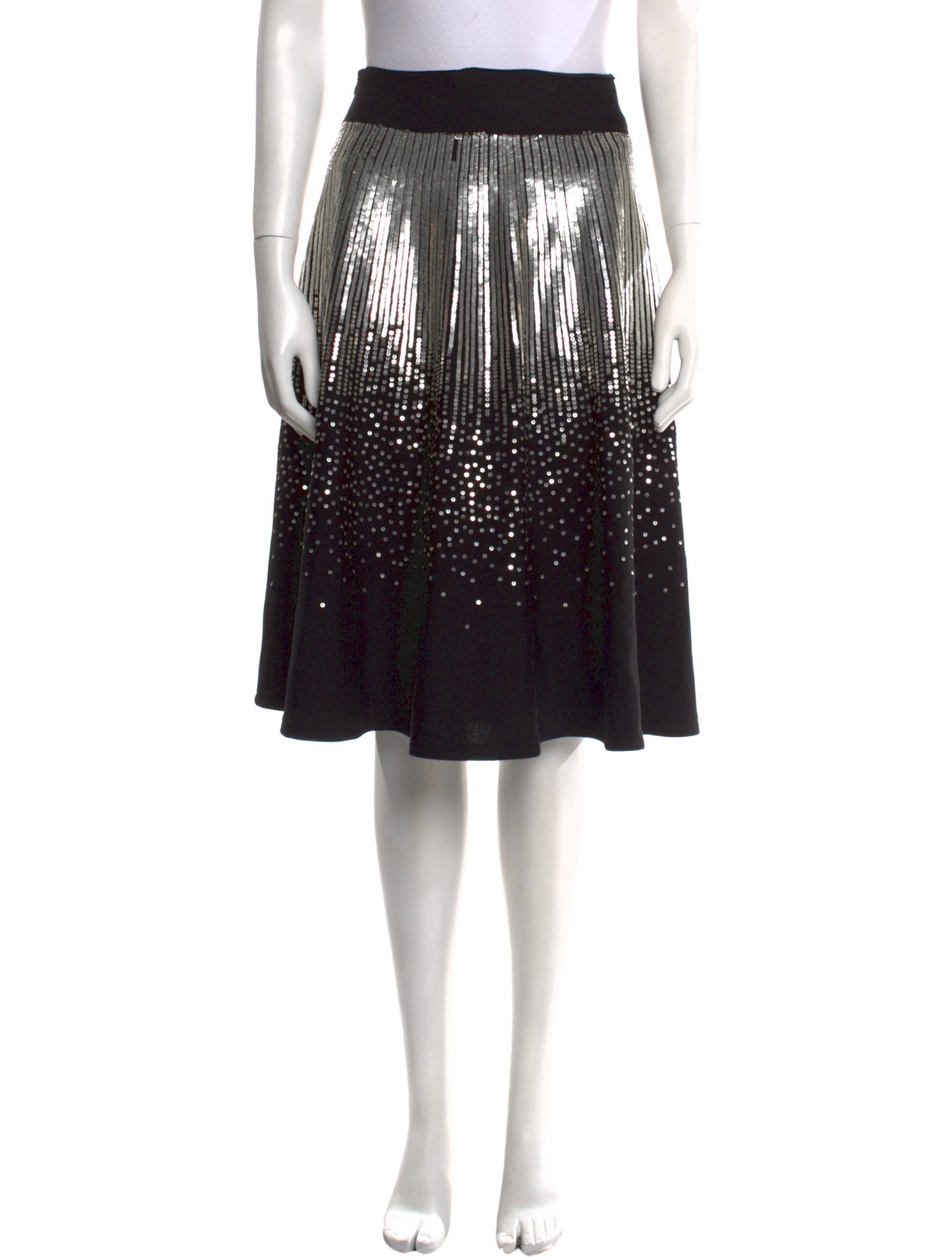 Givenchy Wool Knee-Length Skirt