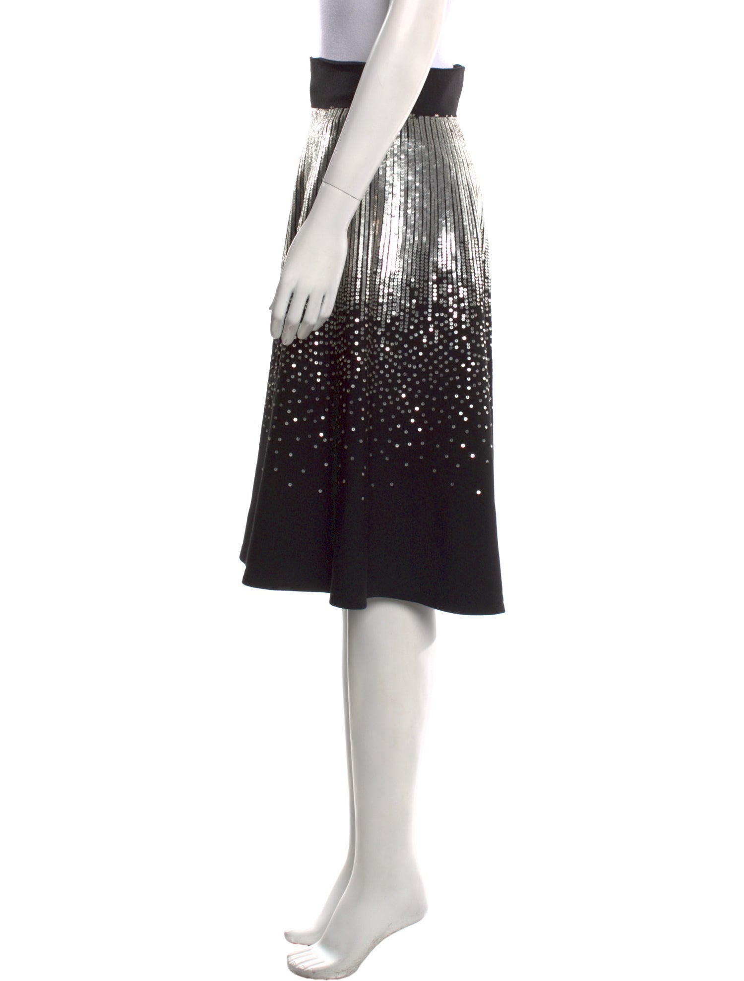 Givenchy Wool Knee-Length Skirt