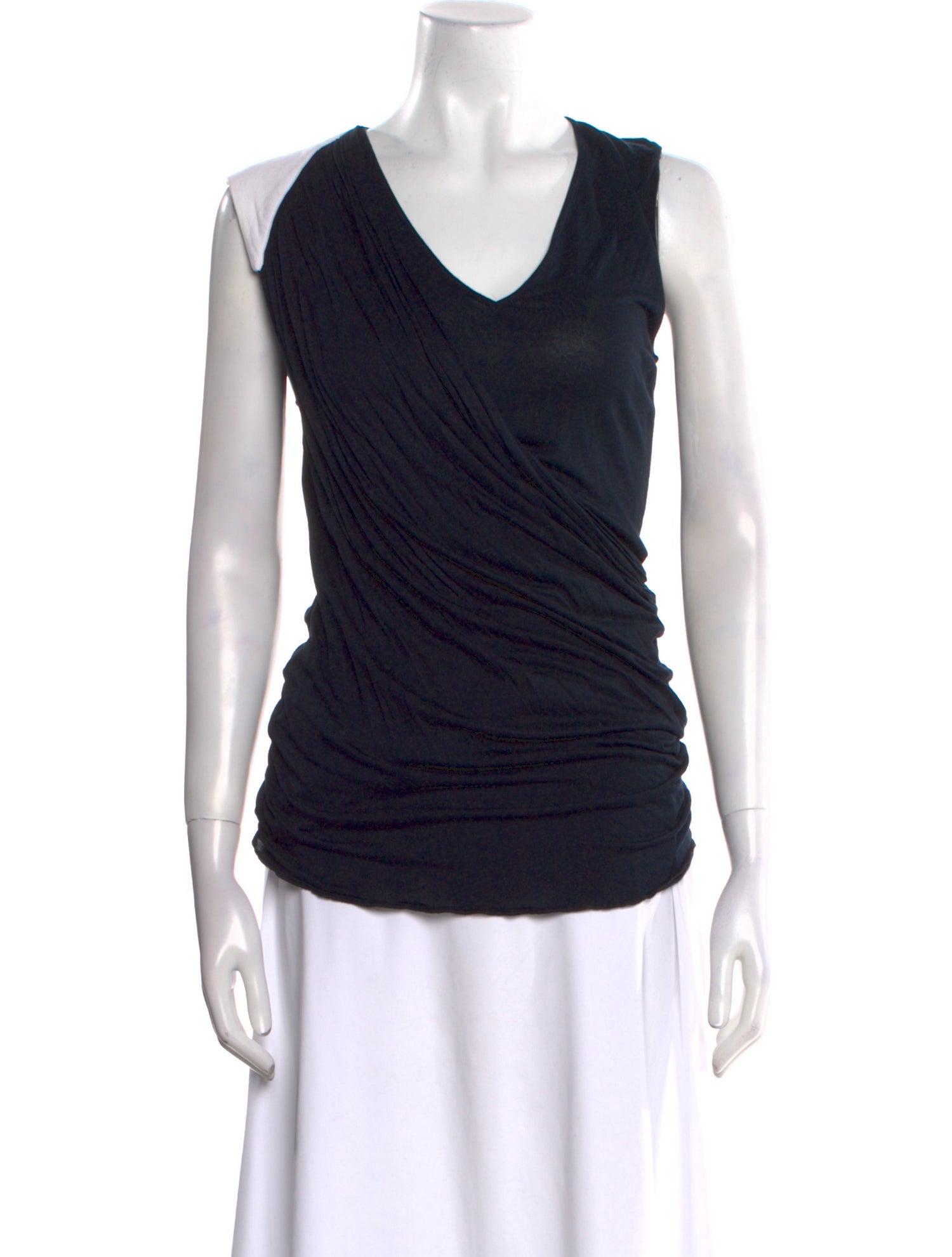 Givenchy Cowl Neck Sleeveless Top
