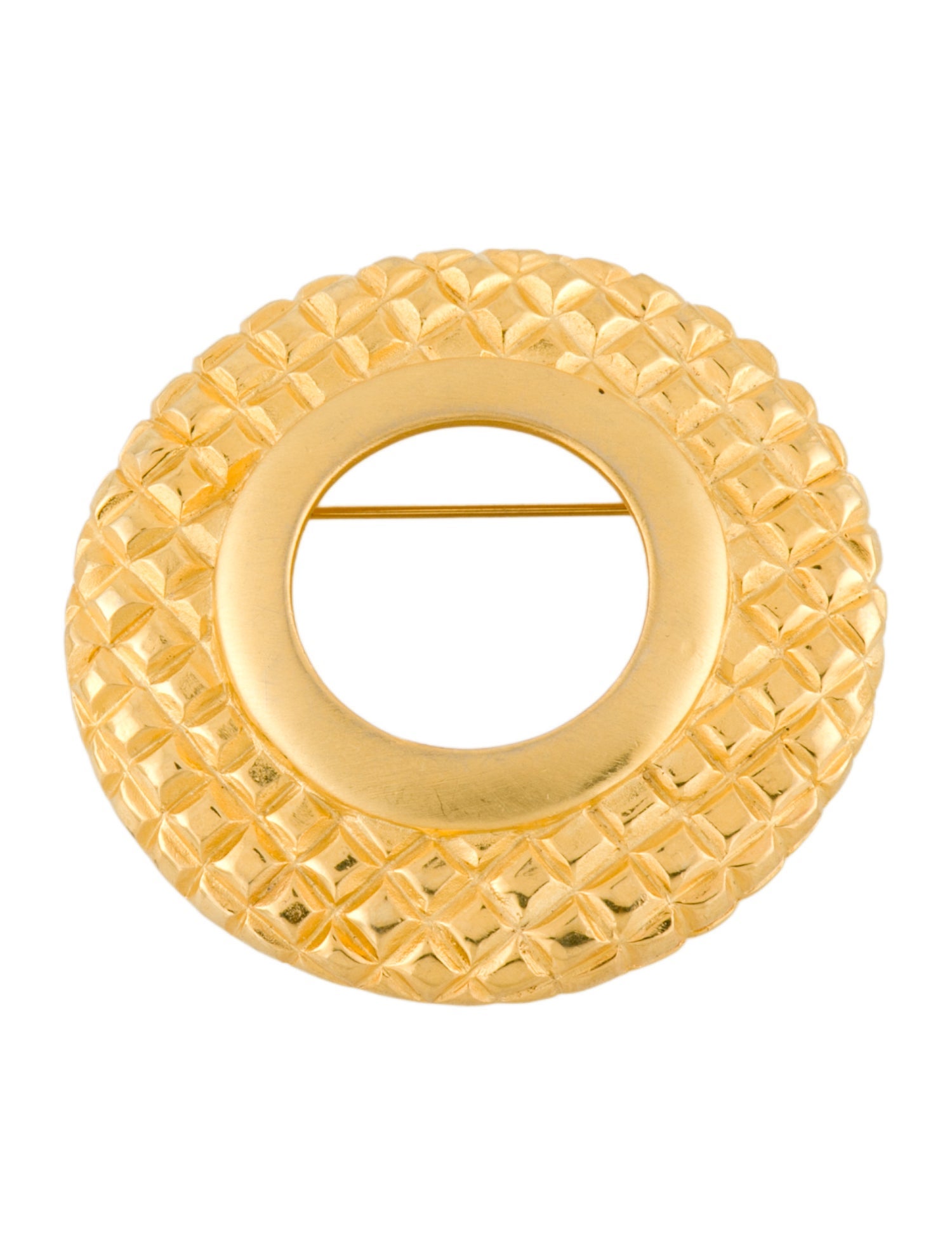 Givenchy Textured Brooch Pin