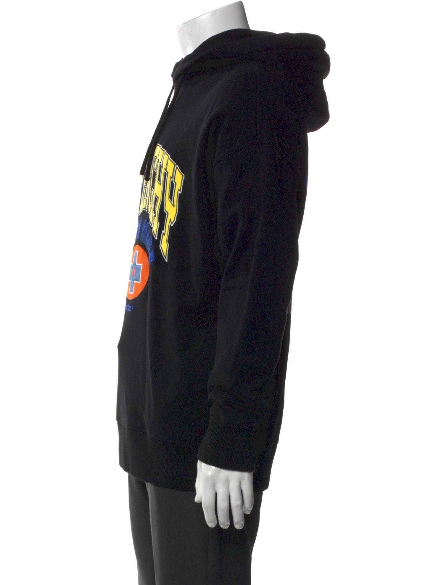 Givenchy Graphic Print Crew Neck Hoodie