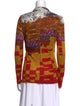 Givenchy Printed Cowl Neck Tunic