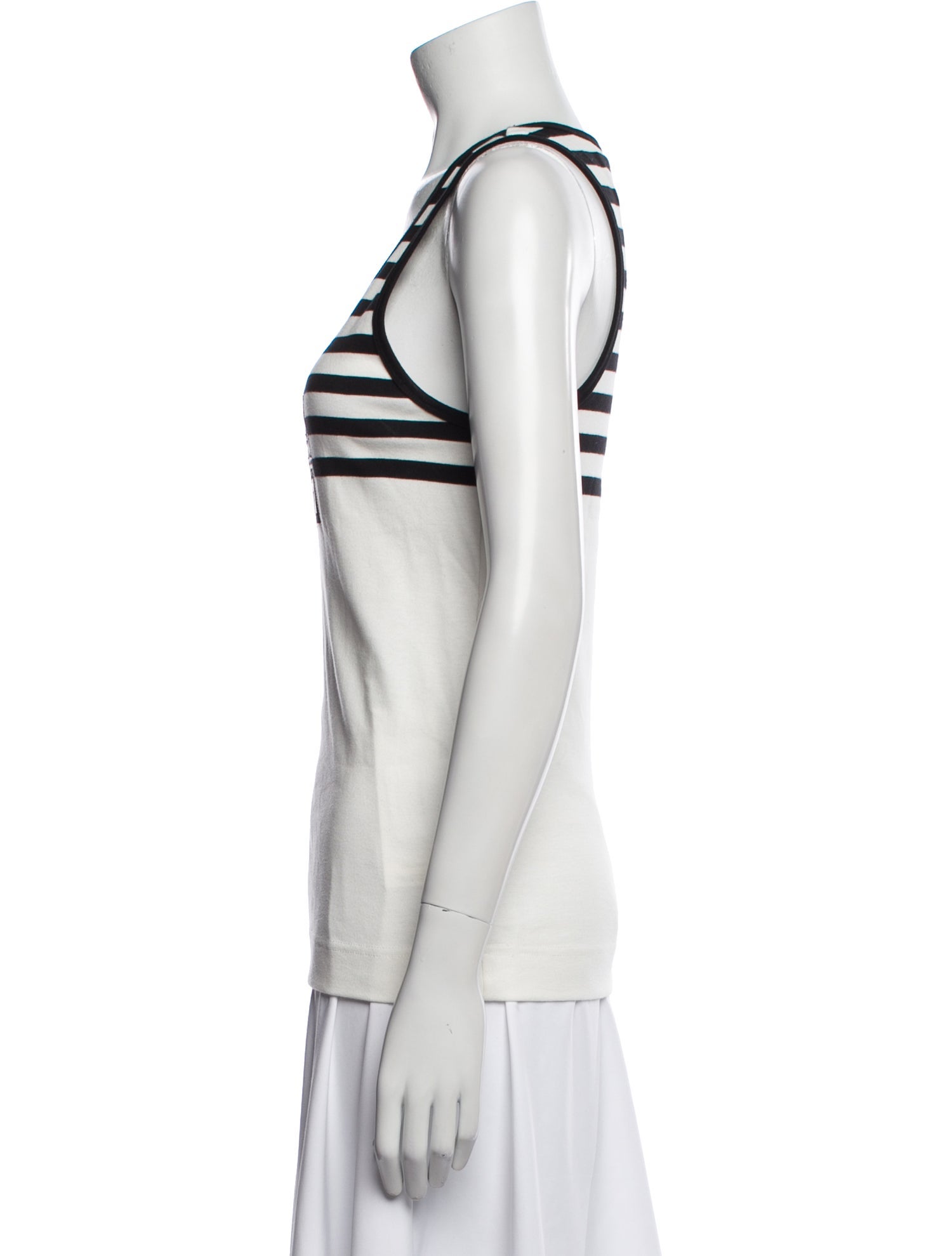 Givenchy Graphic Print Scoop Neck Top