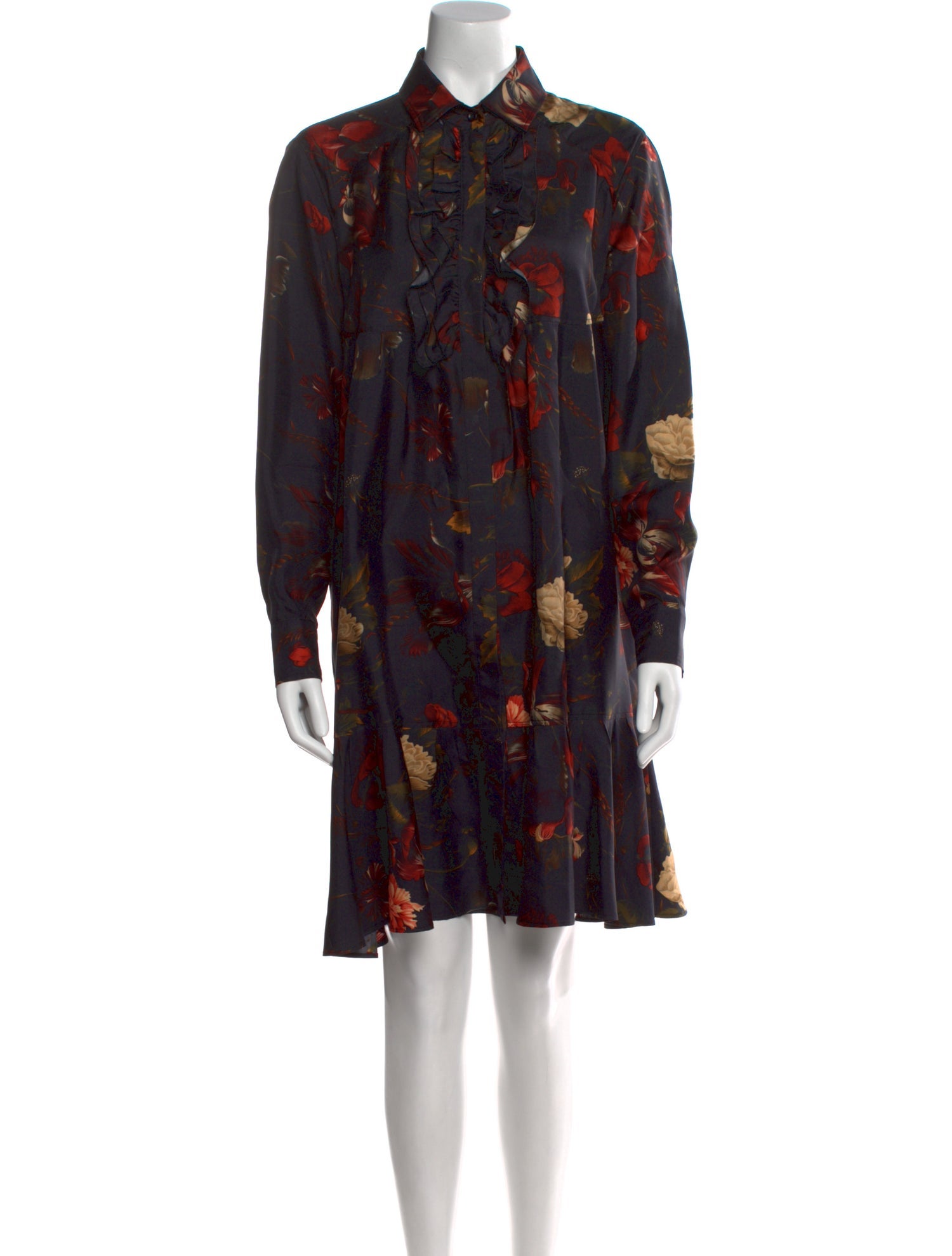 Givenchy Silk Knee-Length Dress