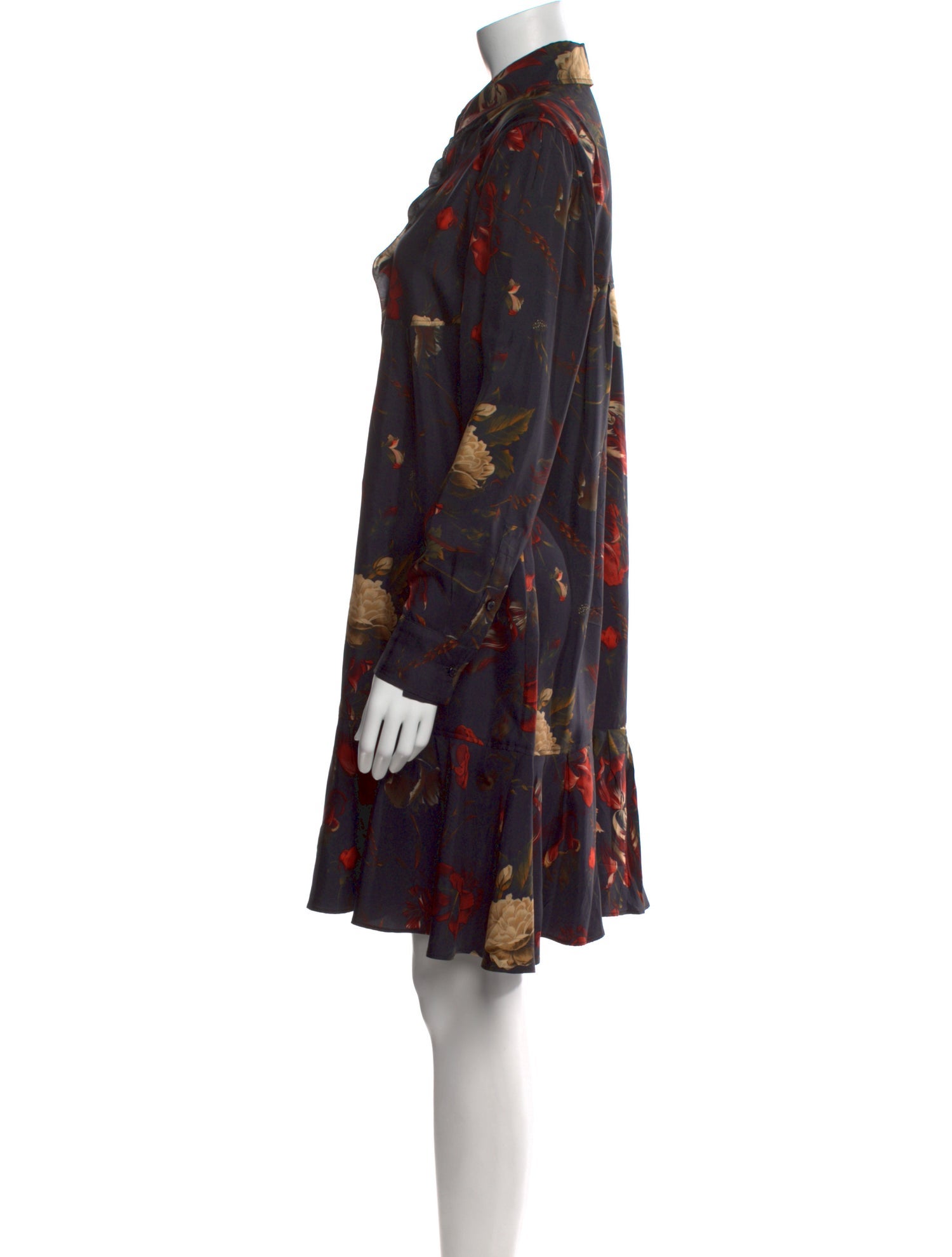 Givenchy Silk Knee-Length Dress