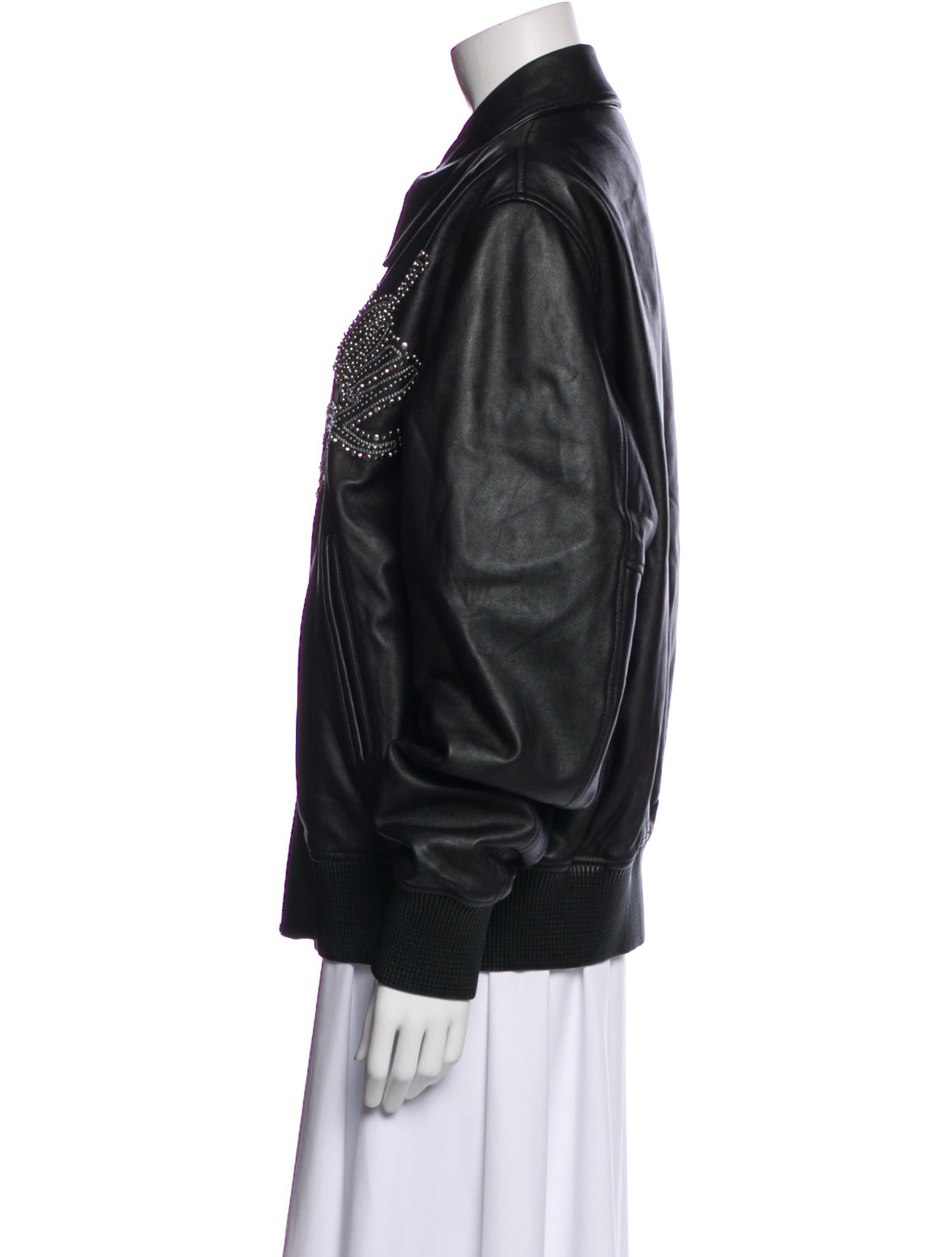Givenchy Lamb Leather Bomber Jacket