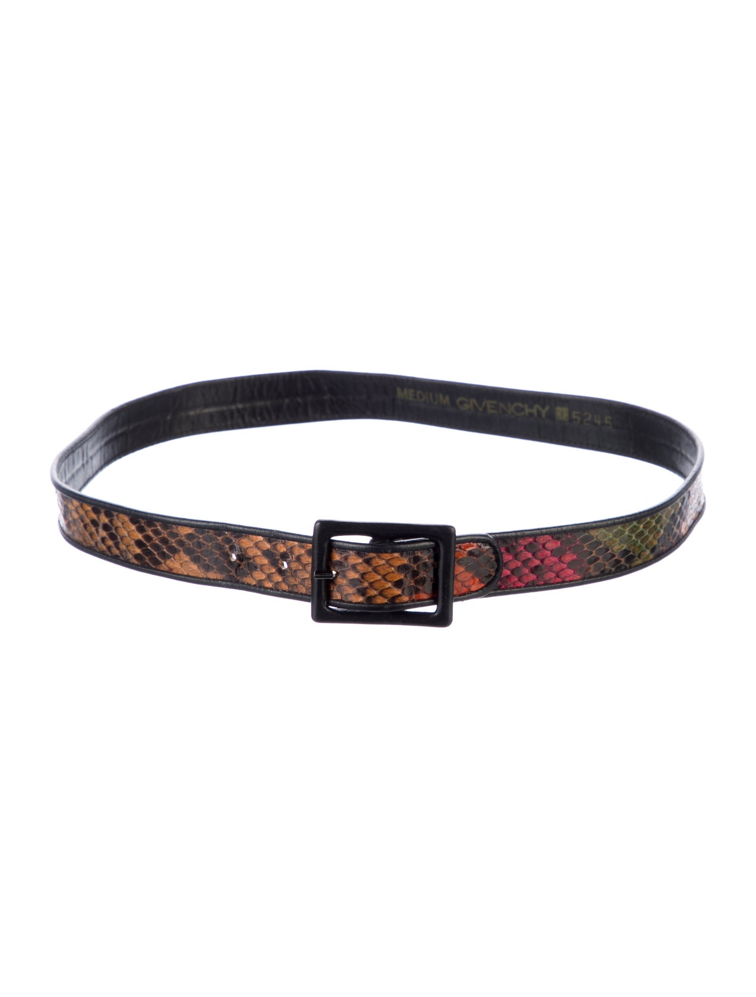 Givenchy Vintage Skinny Waist Belt