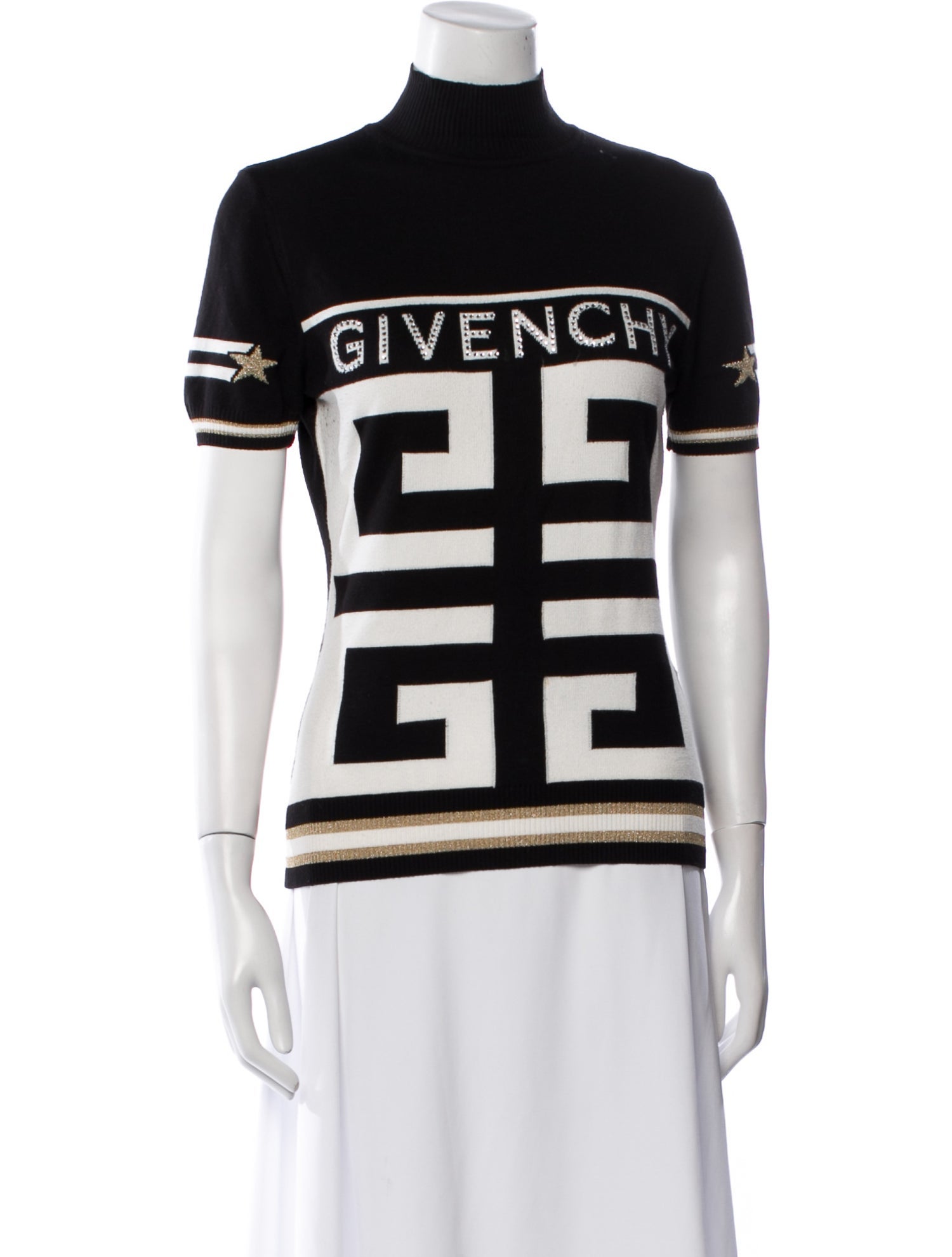 Givenchy Printed Turtleneck Sweater