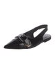 Givenchy Leather Slingback Flats