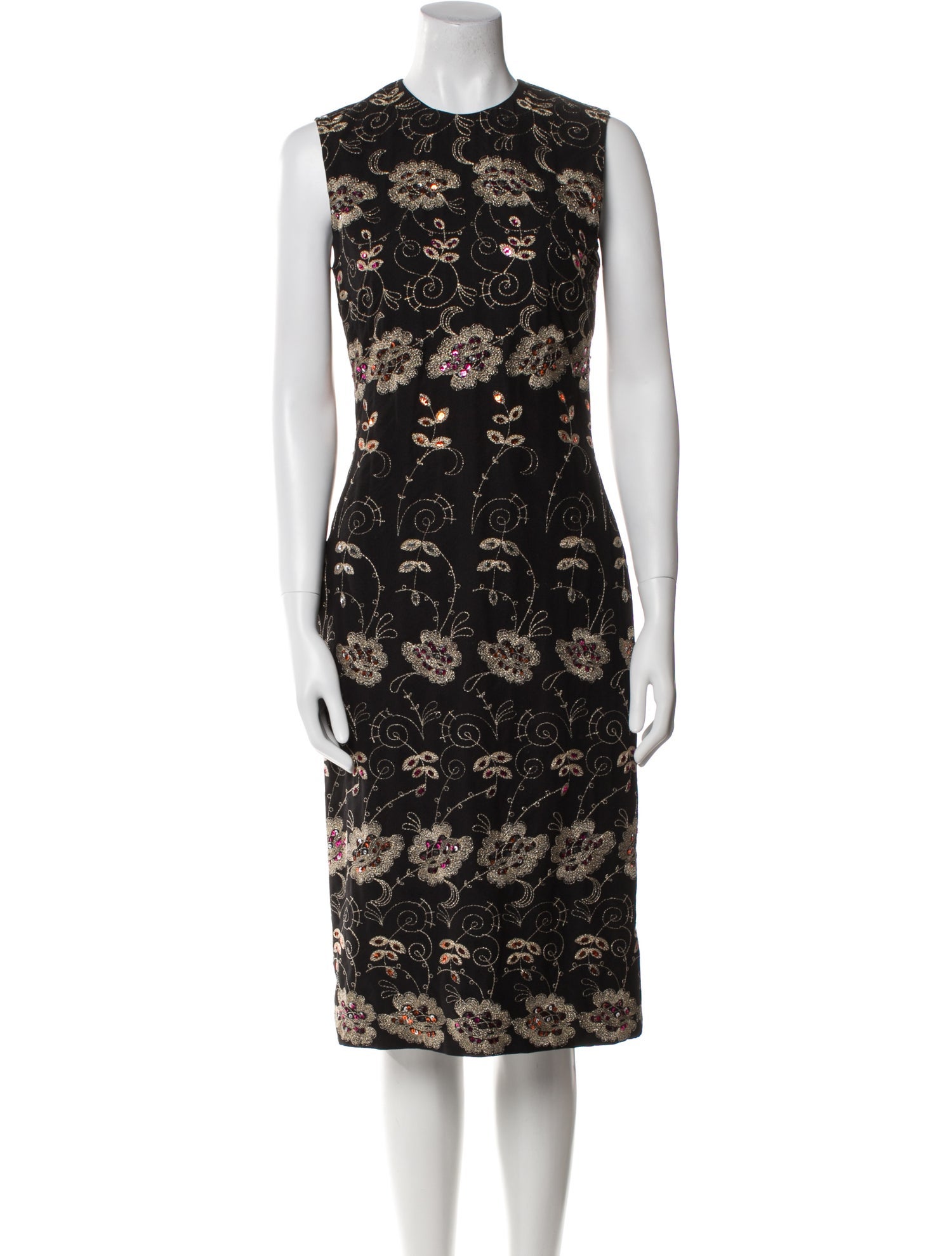 Givenchy Silk Midi Length Dress