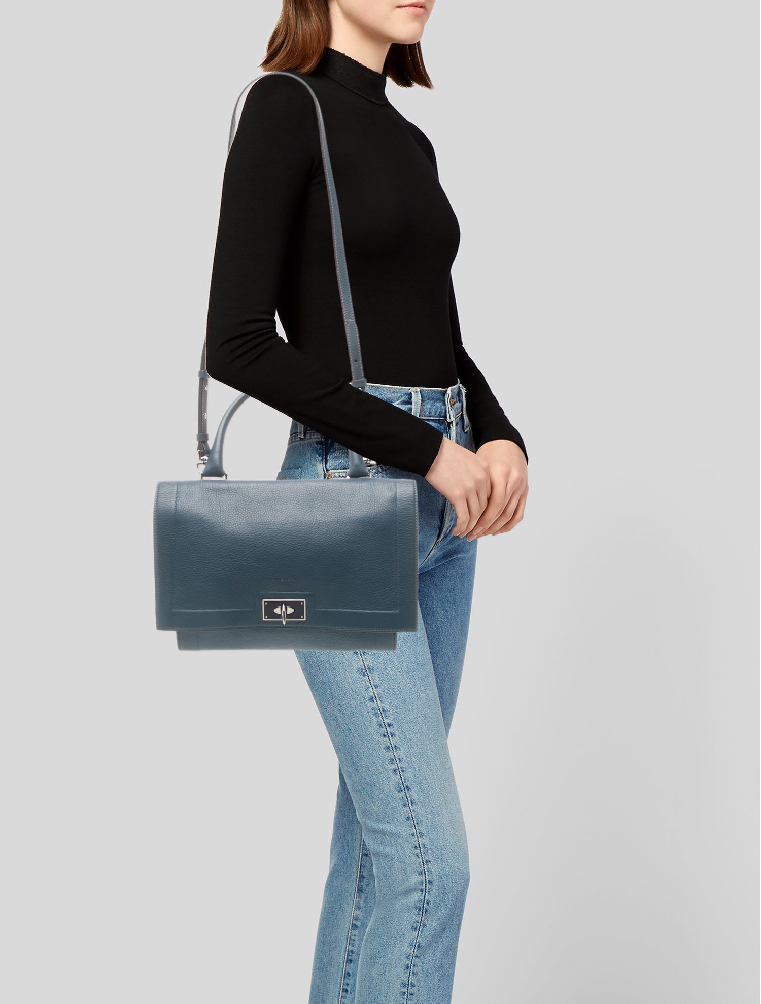 Givenchy Leather Shark Tooth