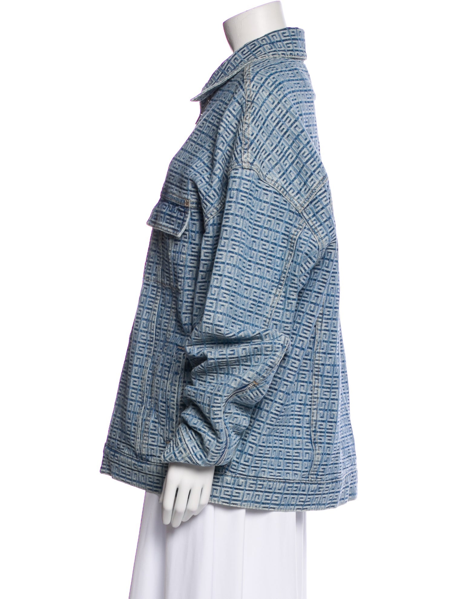 Givenchy Printed Denim Jacket