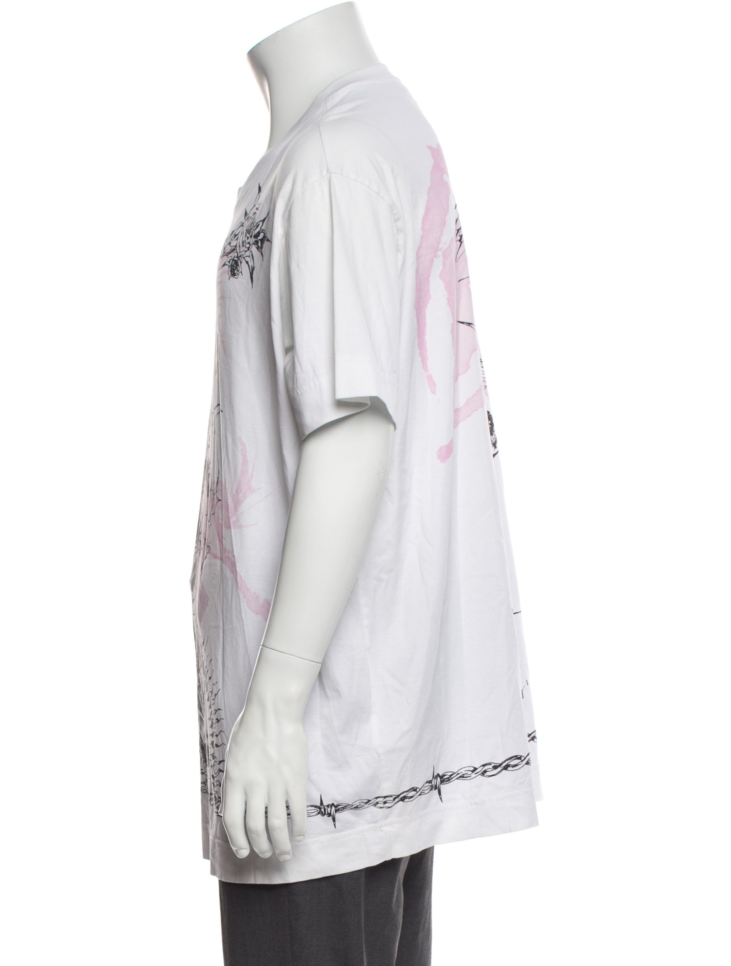 Givenchy Printed Crew Neck T-Shirt