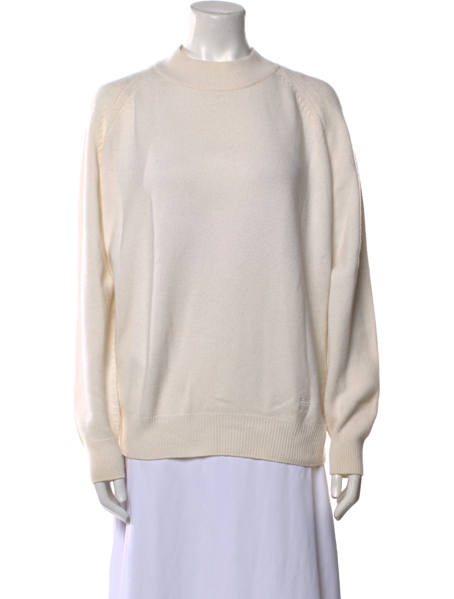 Givenchy Cashmere Mock Neck Sweater