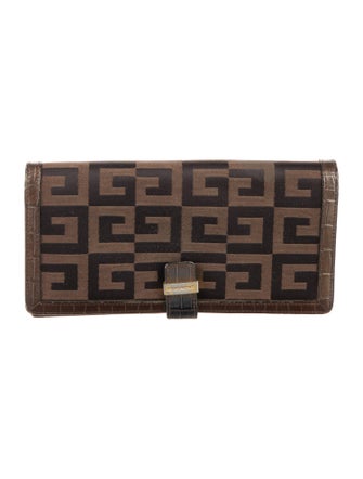 Givenchy Canvas Printed Wallet