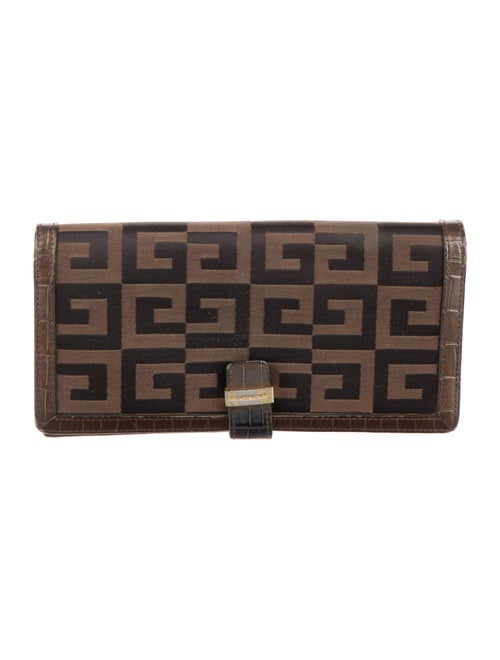 Givenchy Canvas Printed Wallet