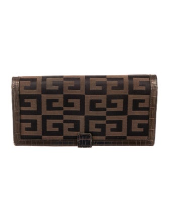 Givenchy Canvas Printed Wallet